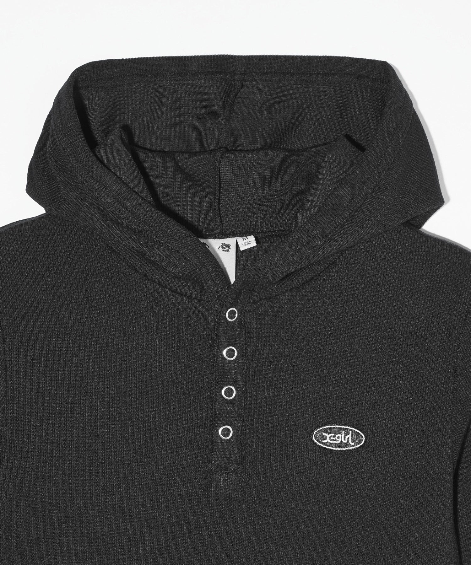 RIB HOODIE DRESS