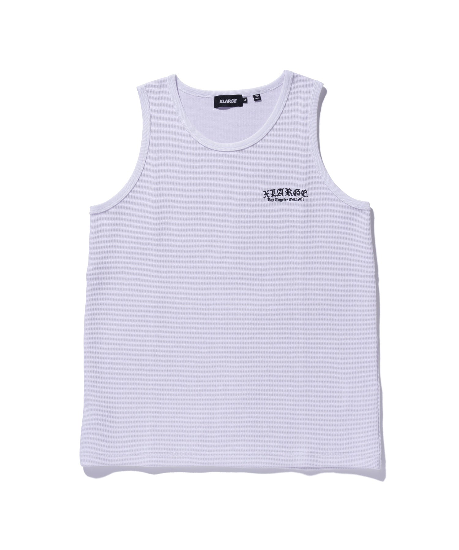 OLD ENGLISH WAFFLE TANK TOP