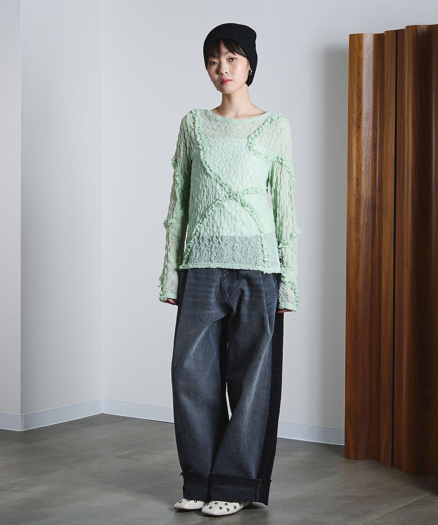 model:168cm 着用サイズ:ONE SIZE