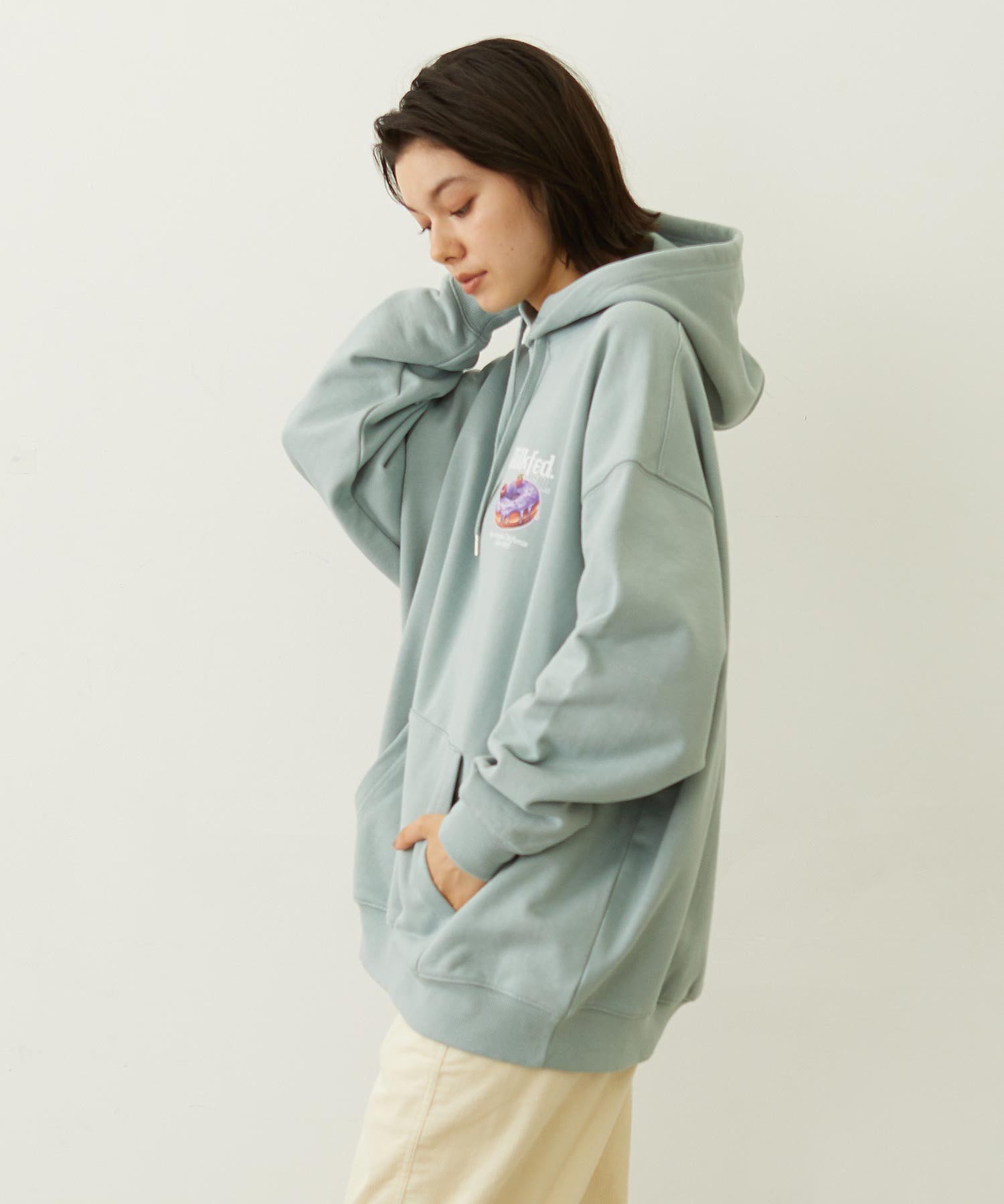 DONUTS LOGO SWEAT HOODIE