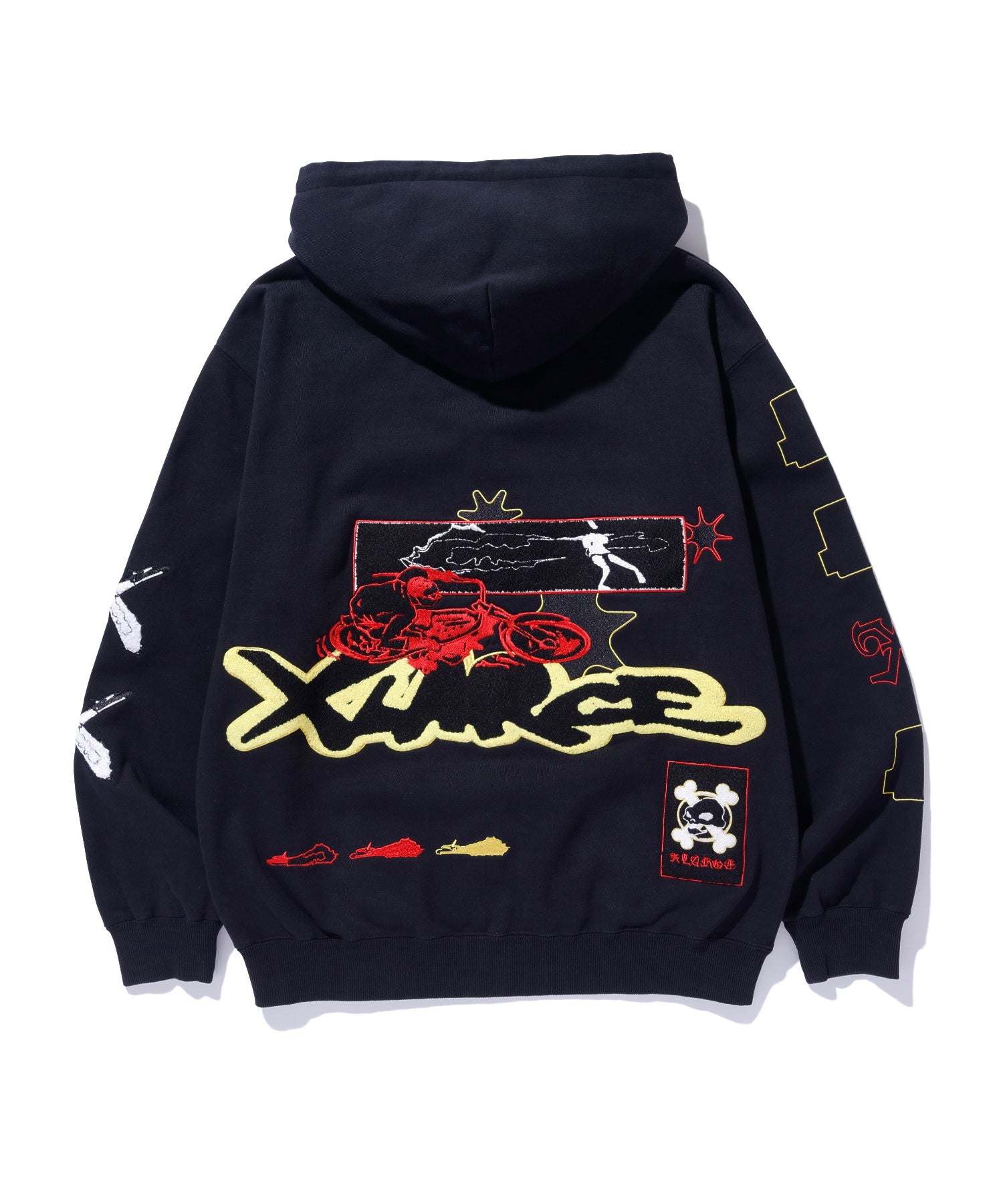 SPEED ZIP UP HOODED SWEATSHIRT