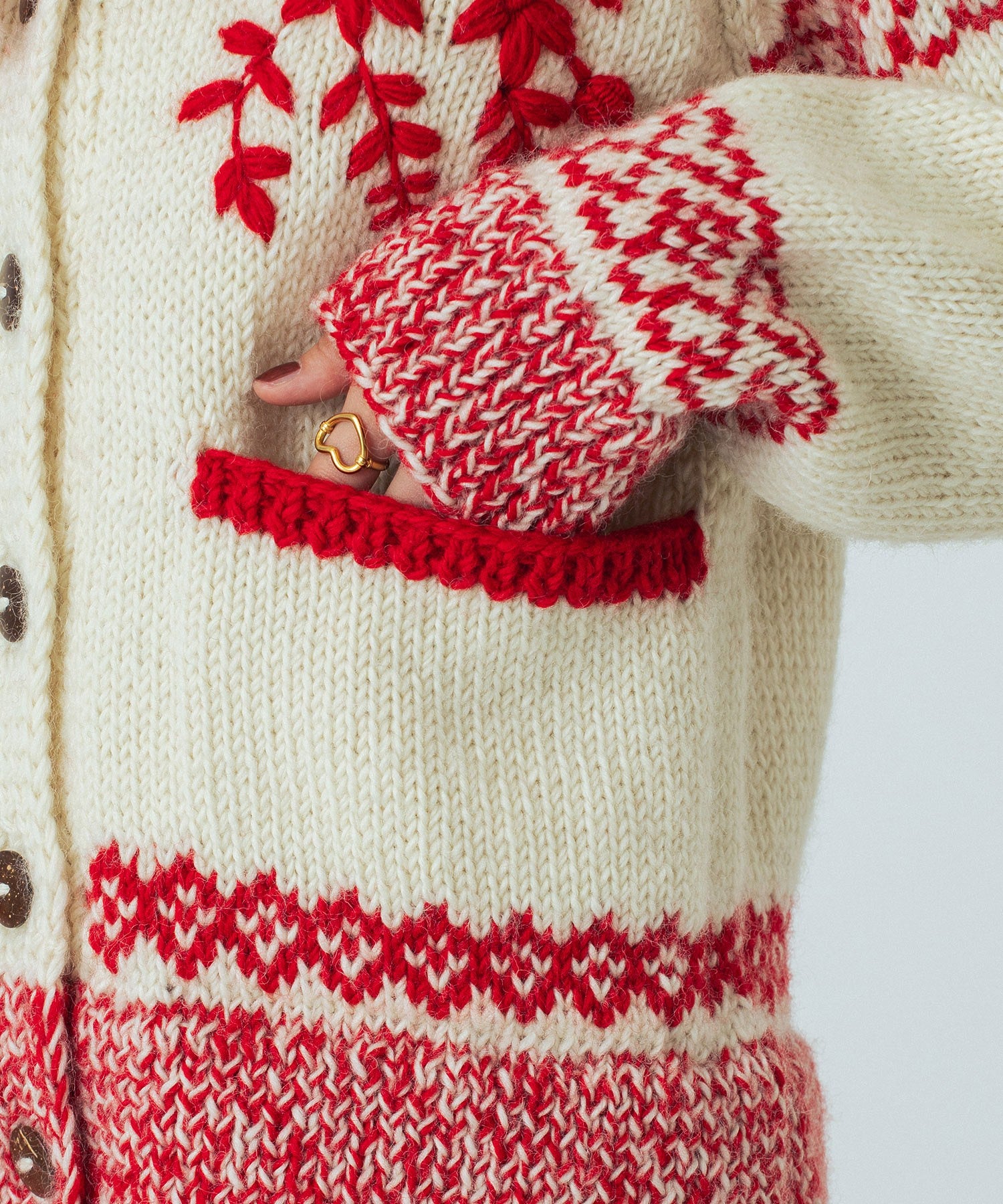 CREOLME/NEPAL KNIT CARDIGAN