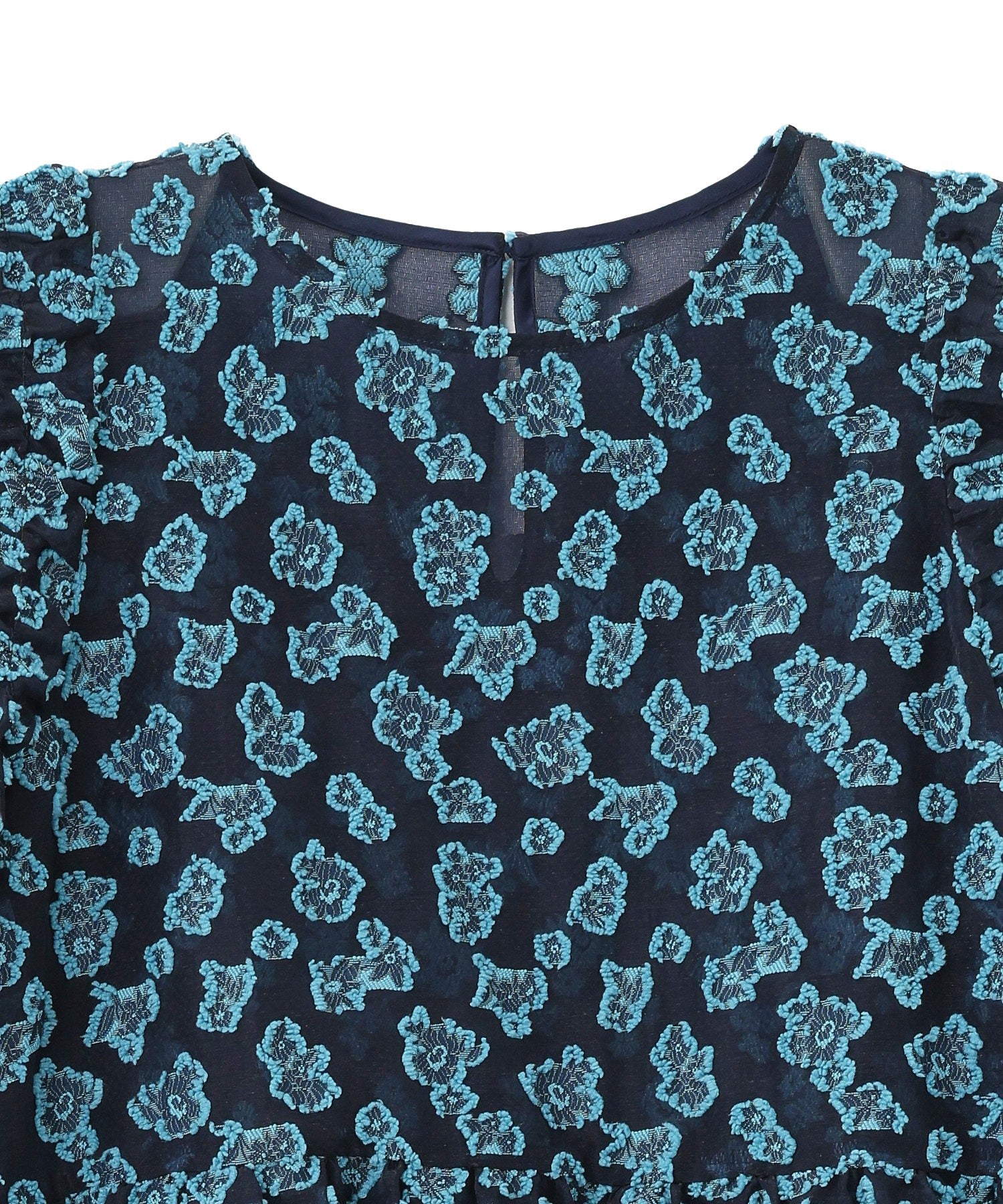 FLOWER JACQUARD DRESS