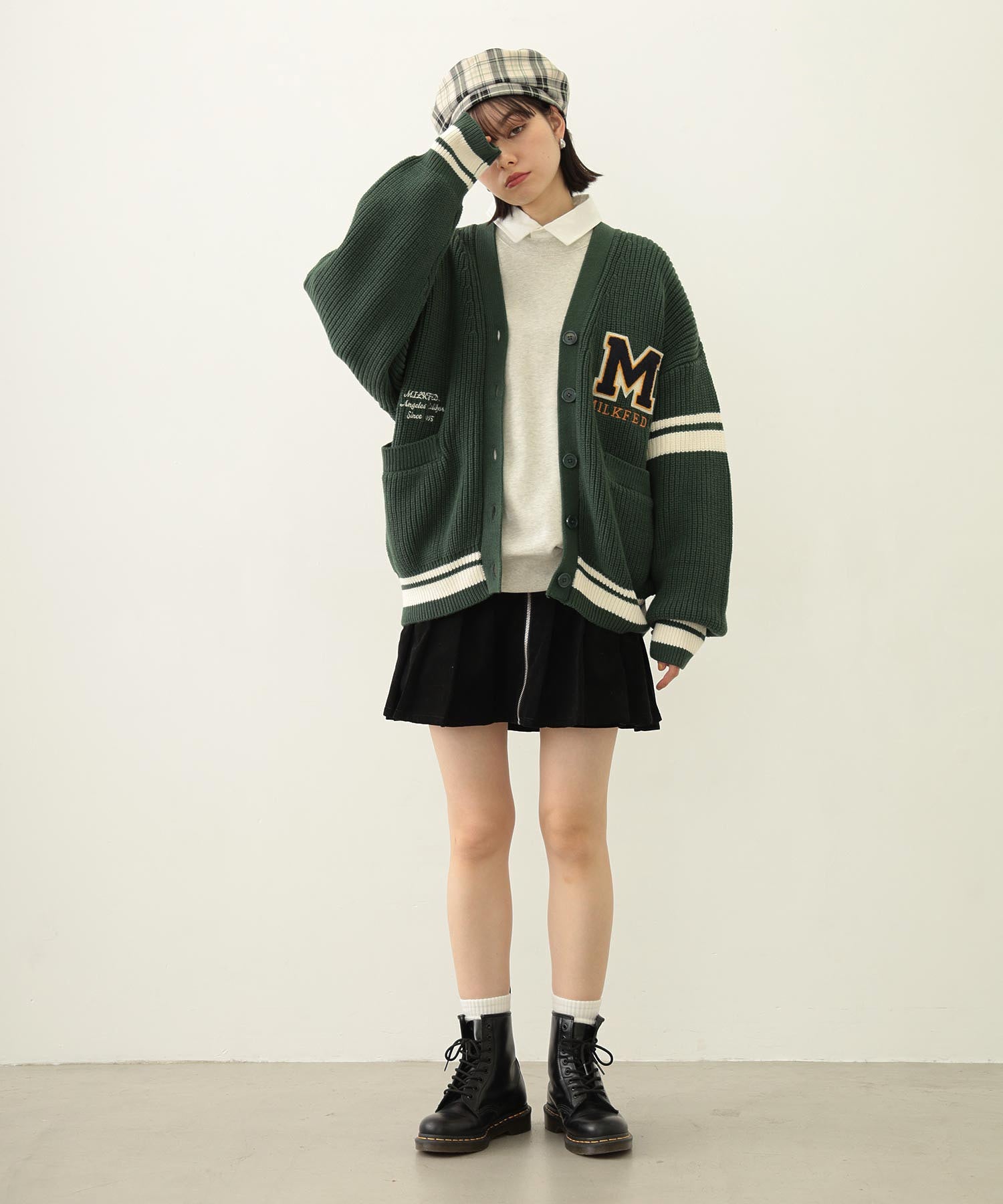 LAYERED CULOTTE SKIRT