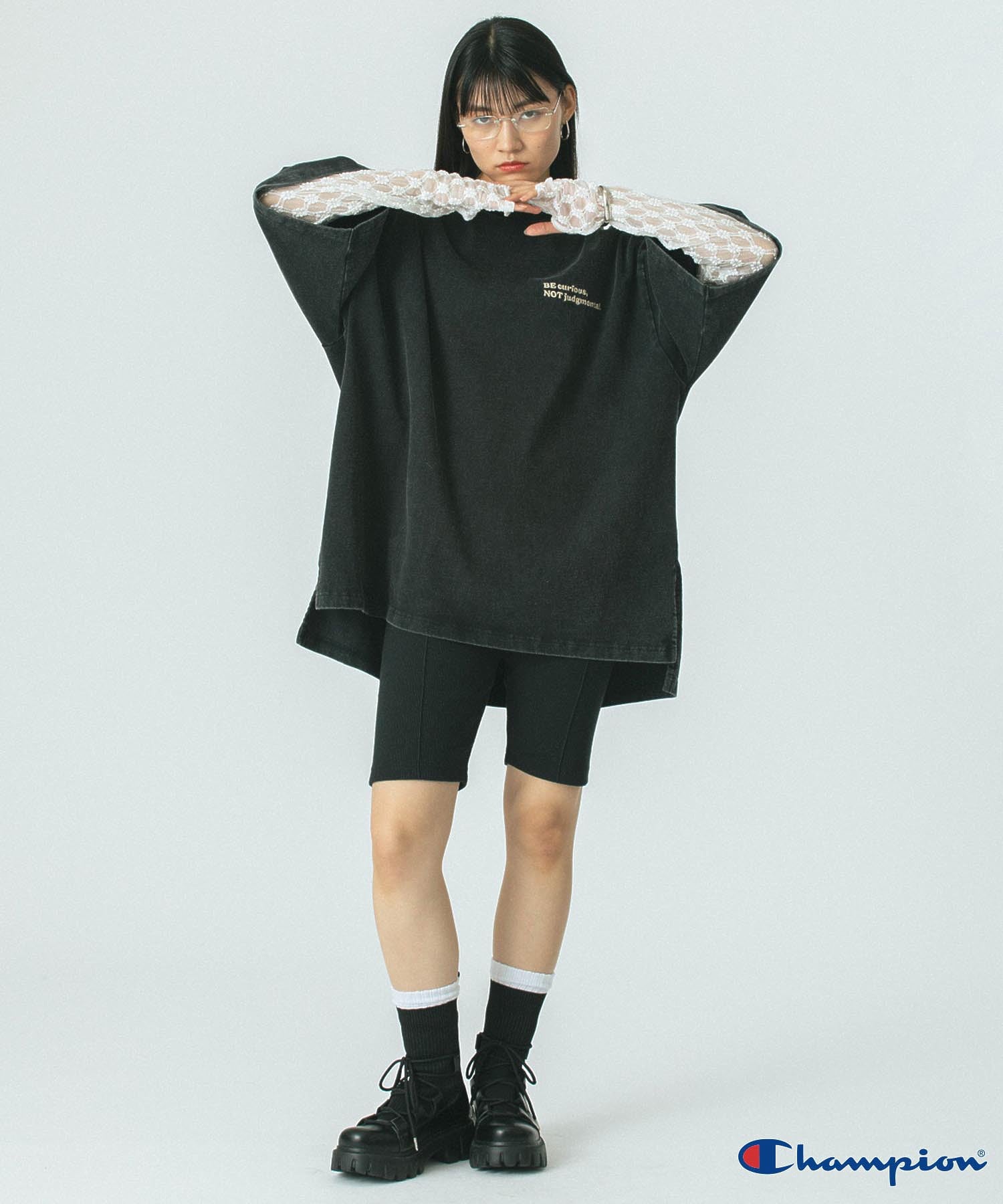 model:167cm 着用サイズ:ONE SIZE