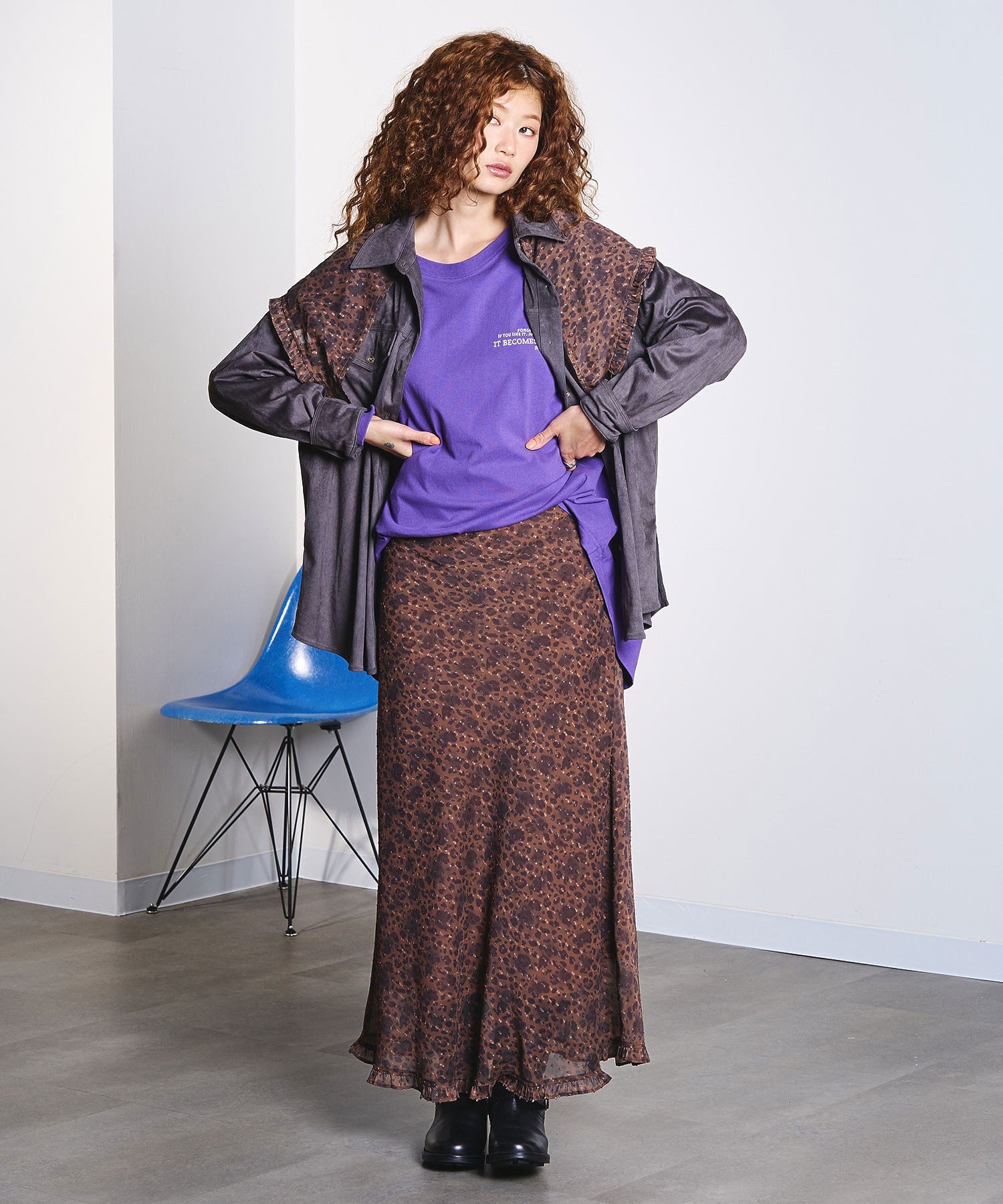model:168cm 着用サイズ:ONE SIZE