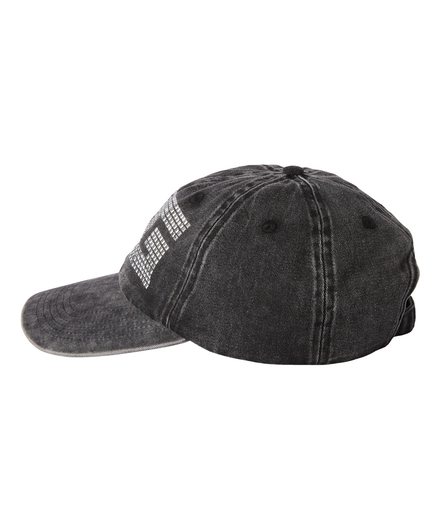 SQUARE STUDDED LOGO 6PANEL CAP