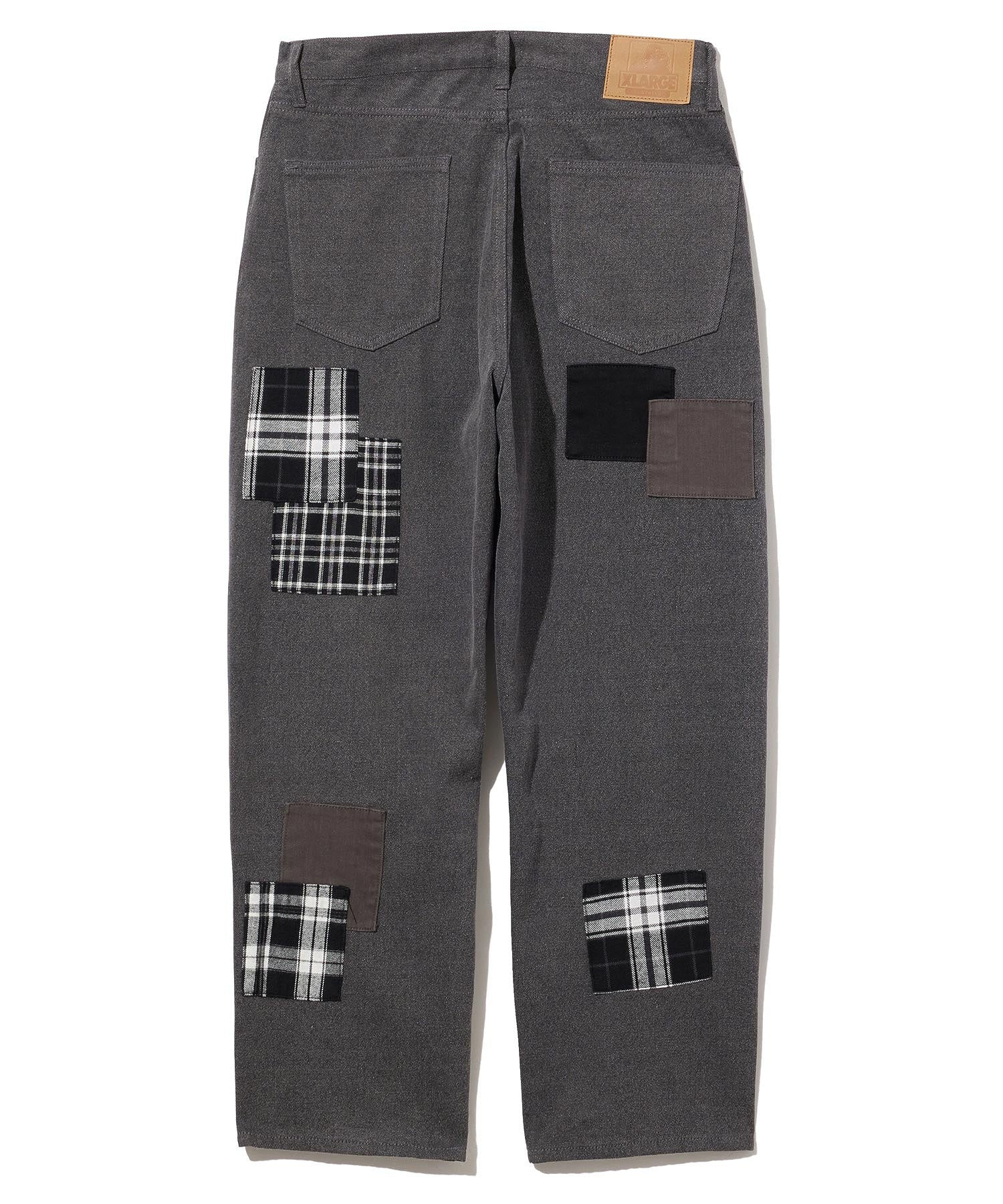 5POCKET PATCHWORK PANTS XLARGE