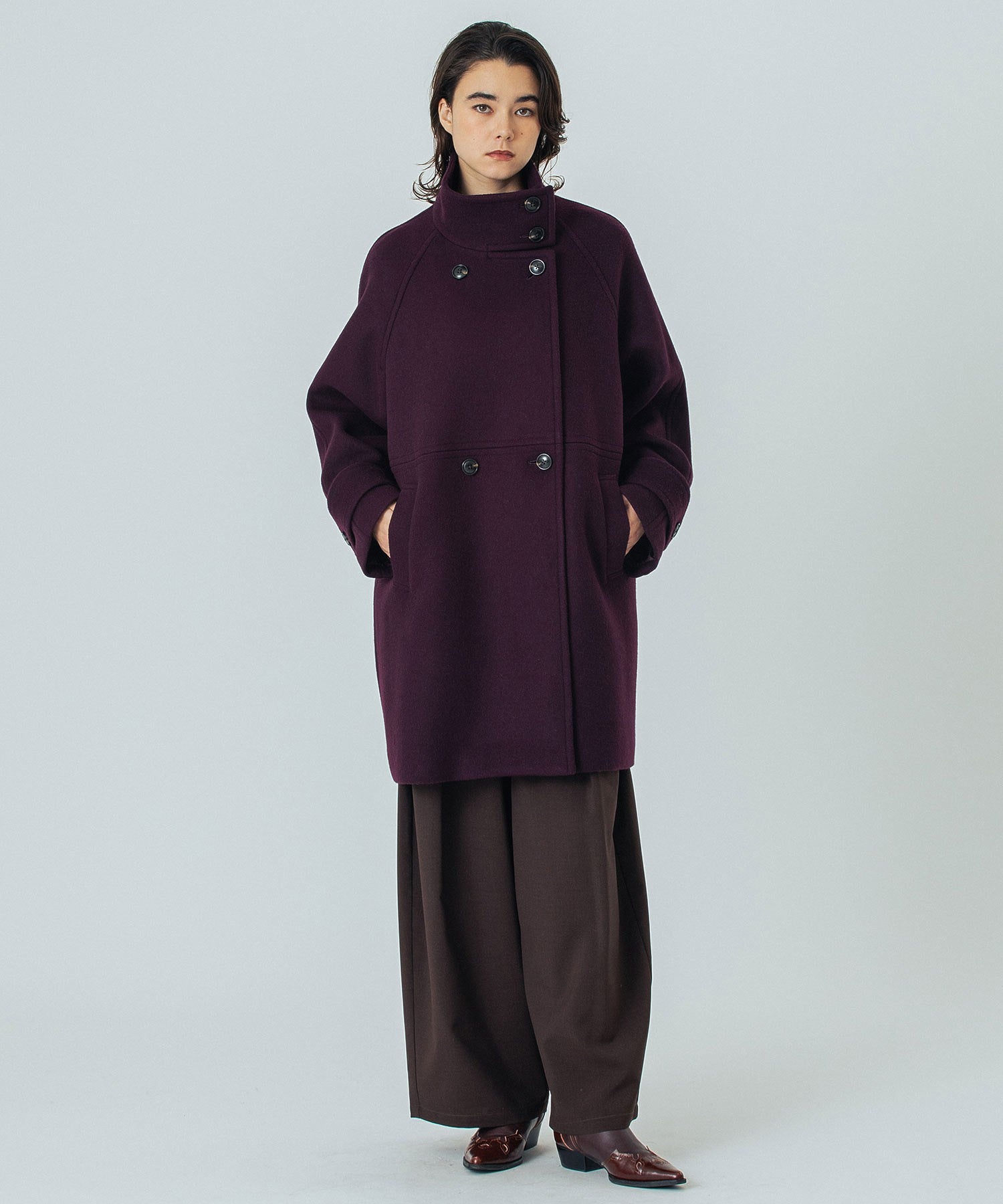 model:172cm 着用サイズ:M