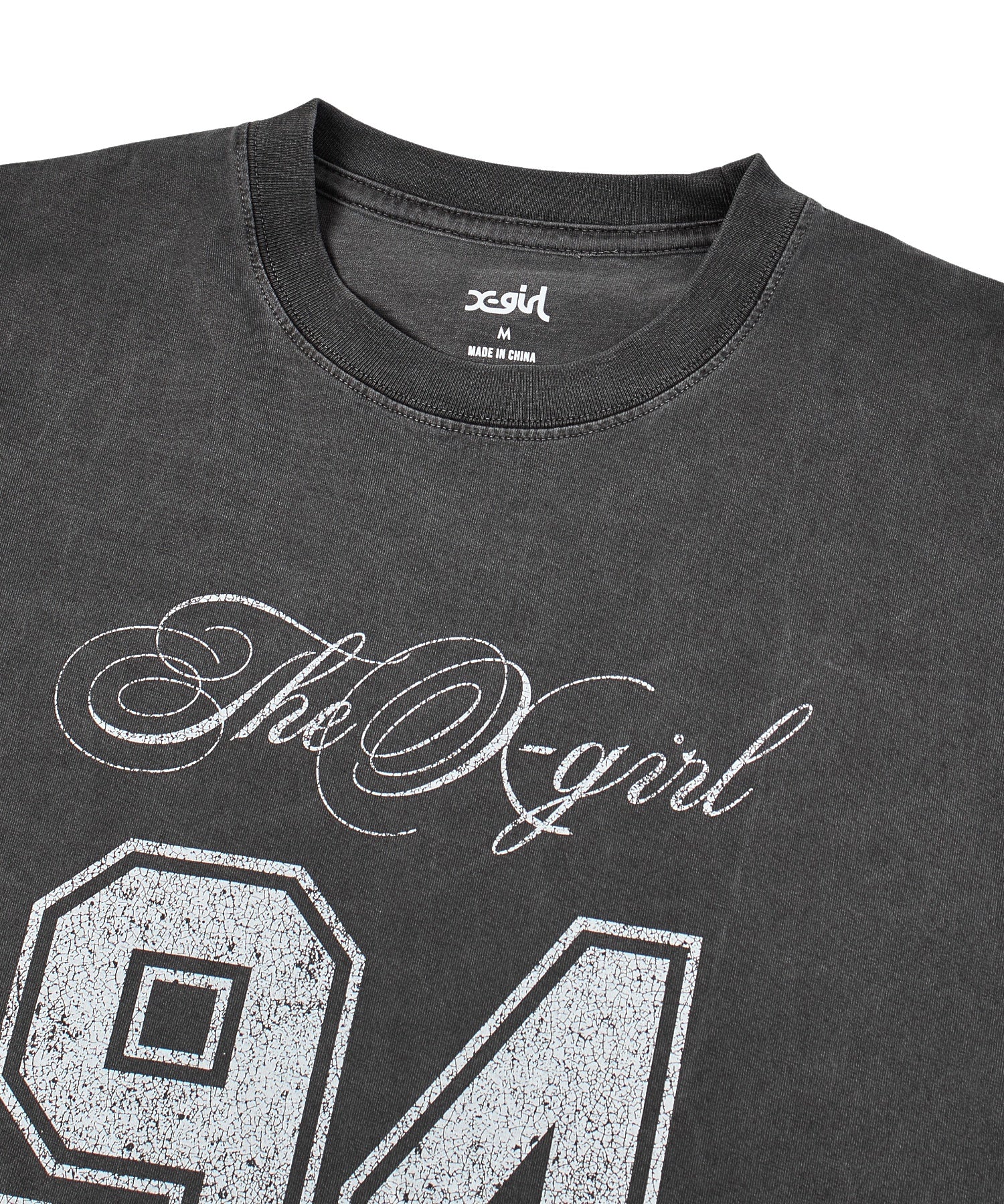 FADED NUMBER S/S BIG TEE DRESS