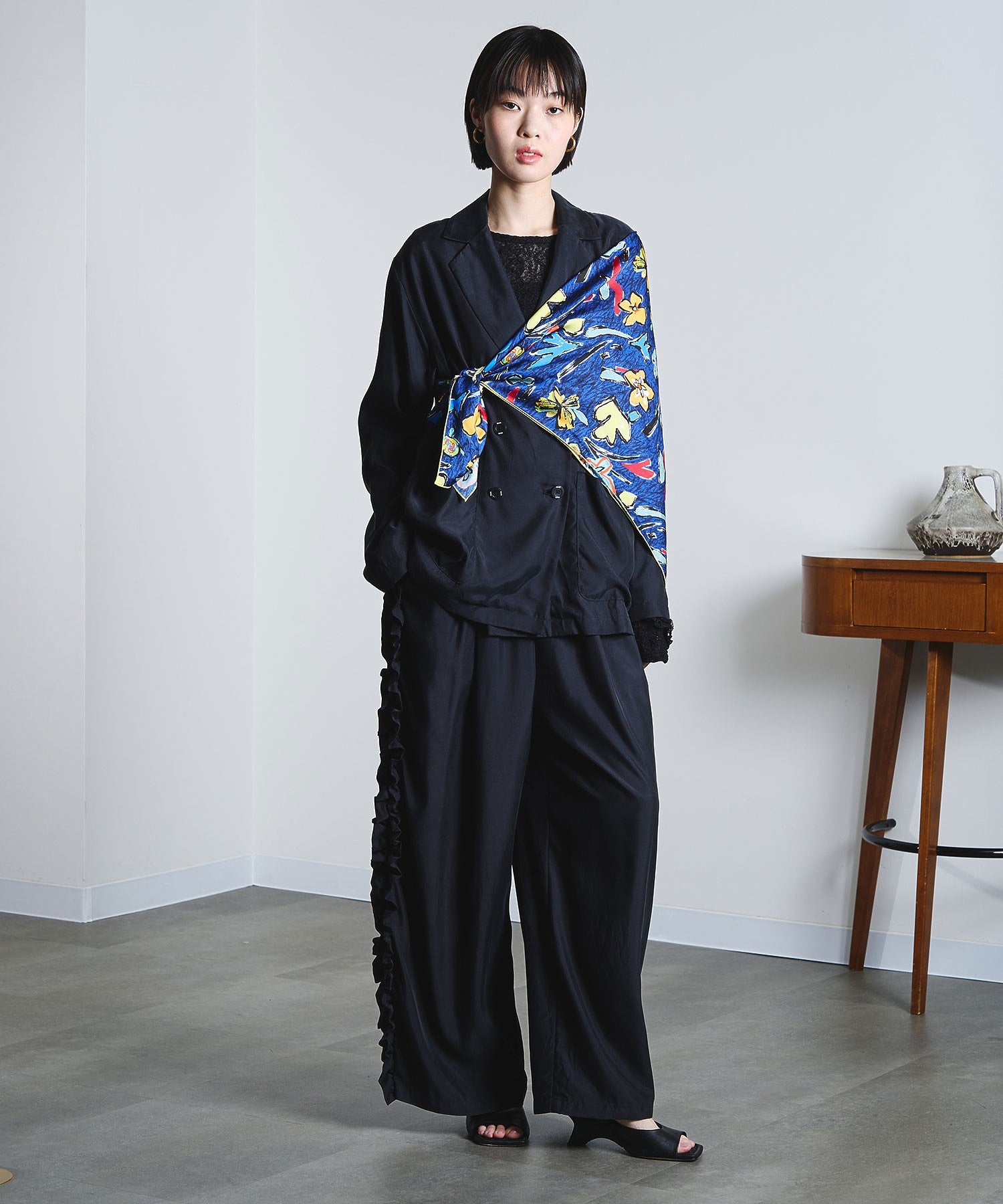 model:168cm 着用サイズ:S