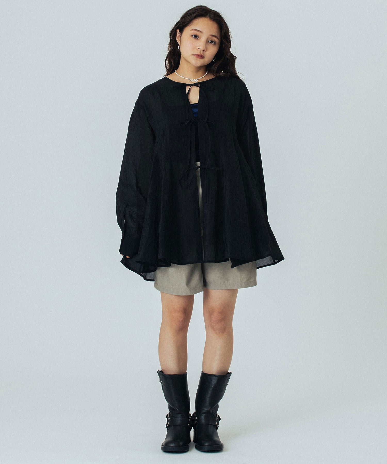 model:160cm 着用サイズ:ONE SIZE