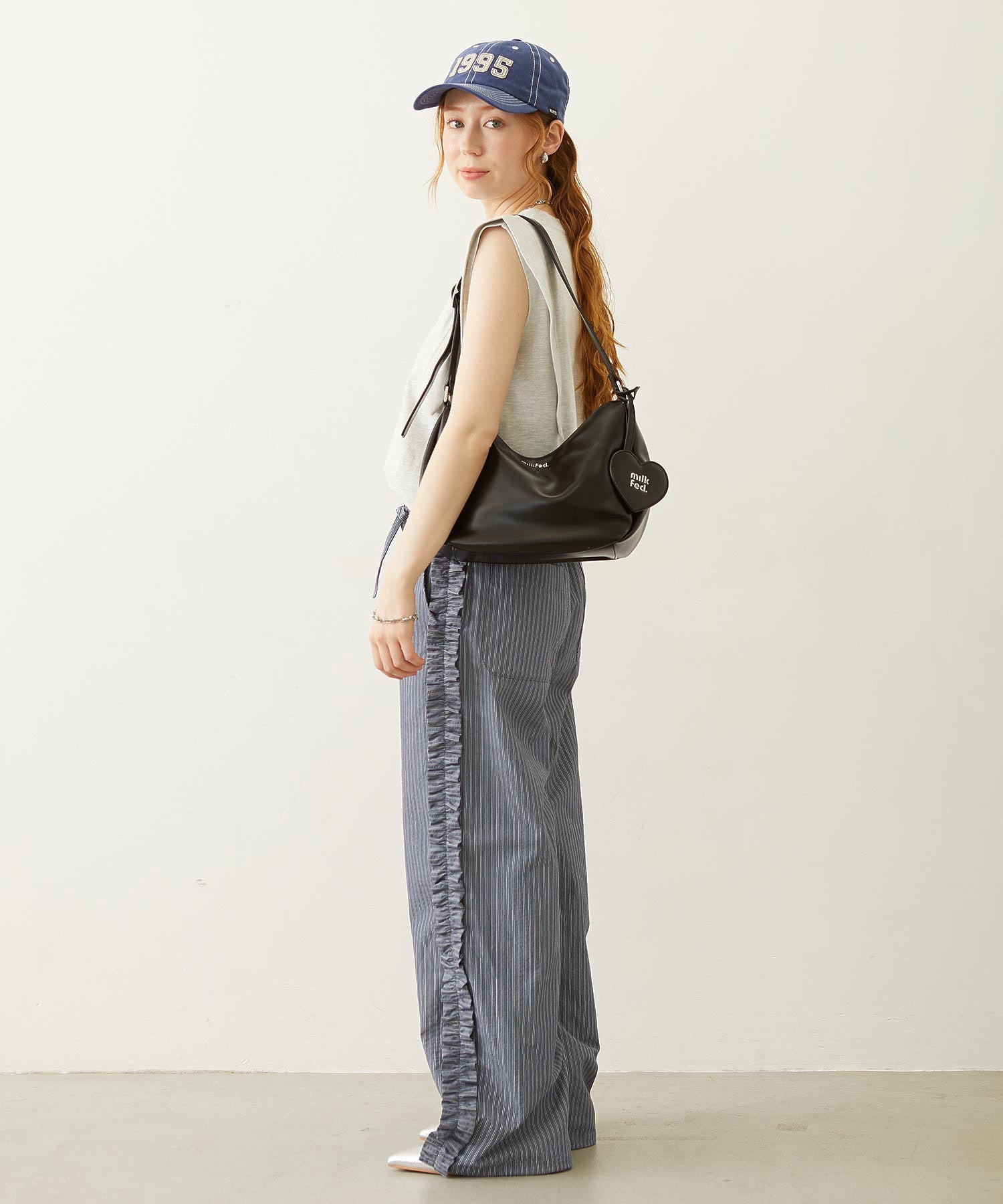HEART MIRROR SHOULDER BAG