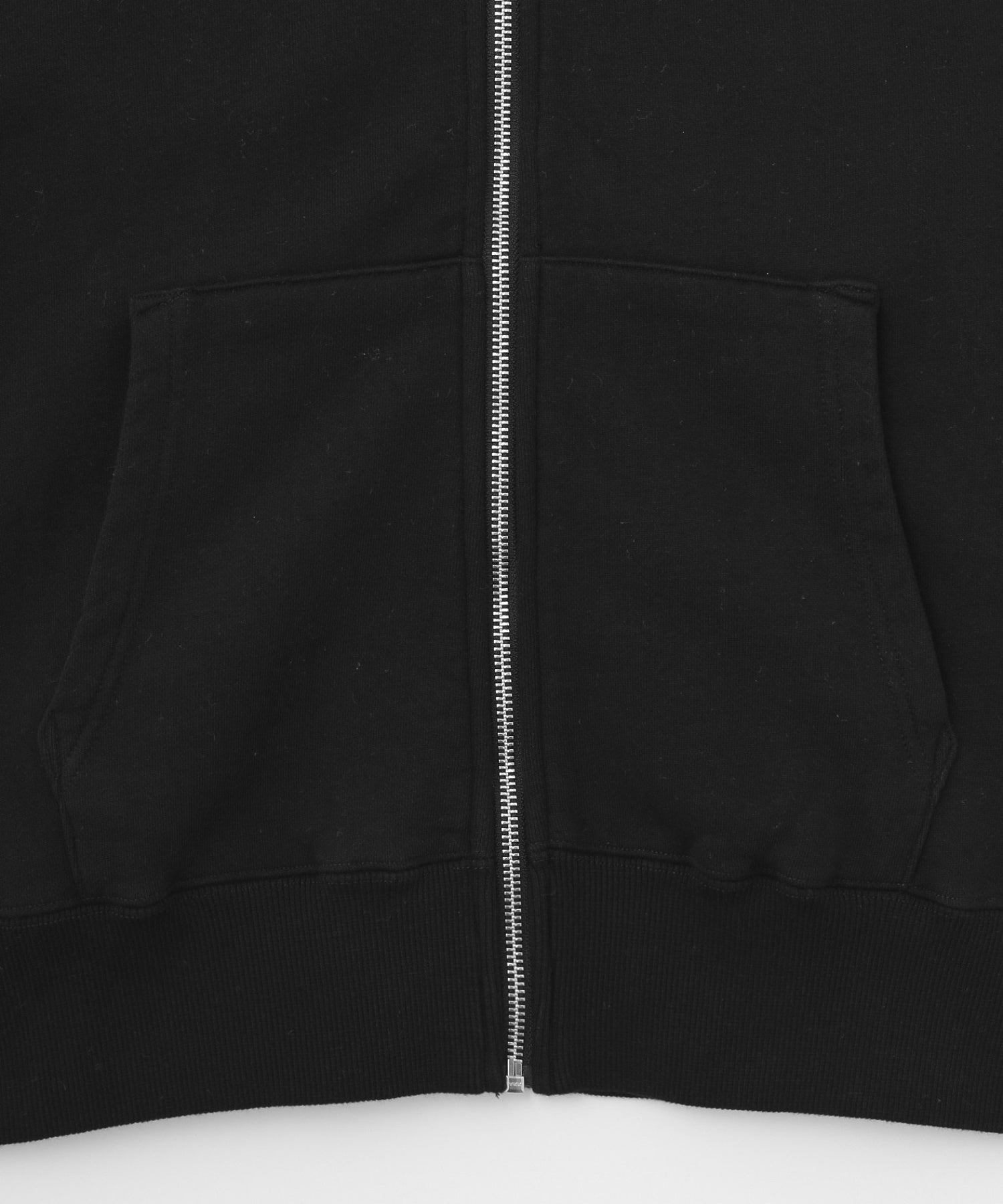 THREE LAYER LOGO ZIP UP SWEAT HOODIE