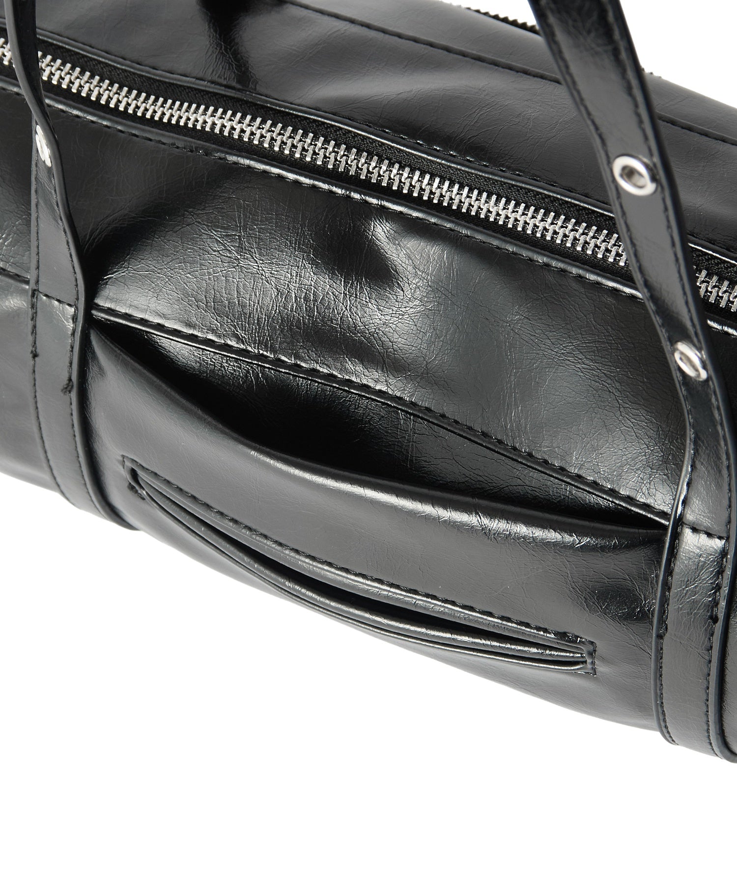 ハトメベルトボストンバッグ