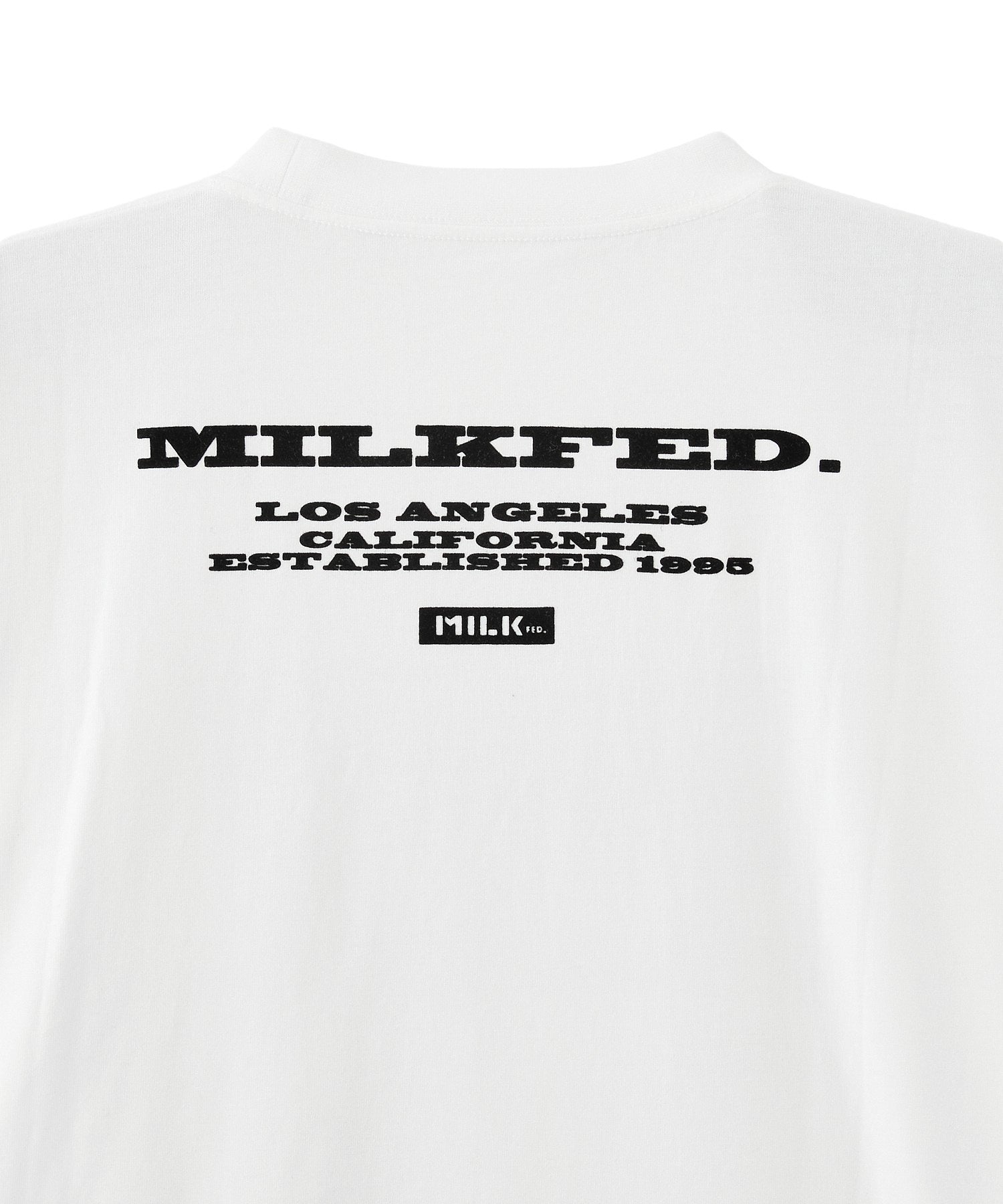 MILKFED. × PEANUTS JOE COOL COMIC BIG S/S TEE