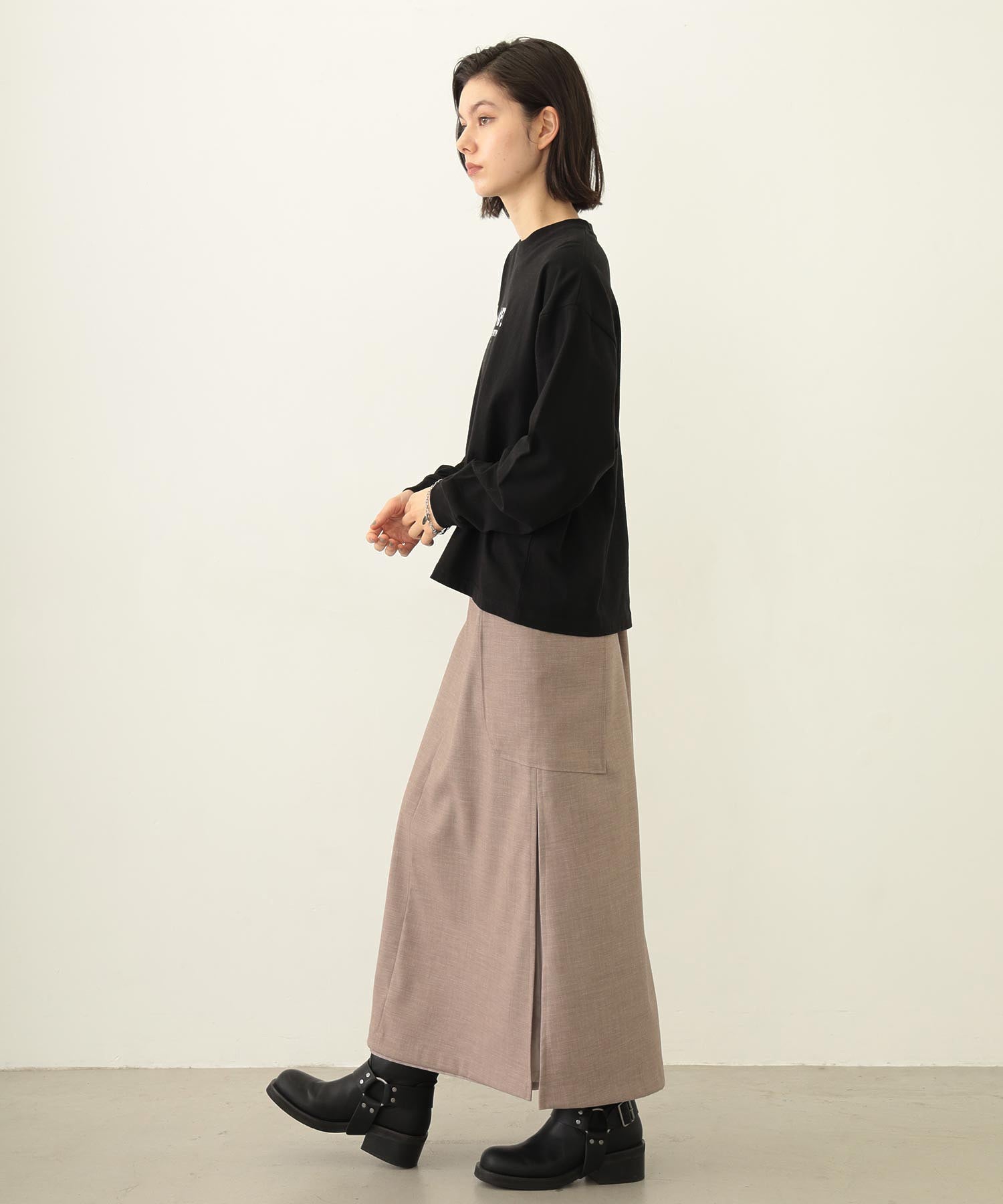 FLARED CARGO SKIRT