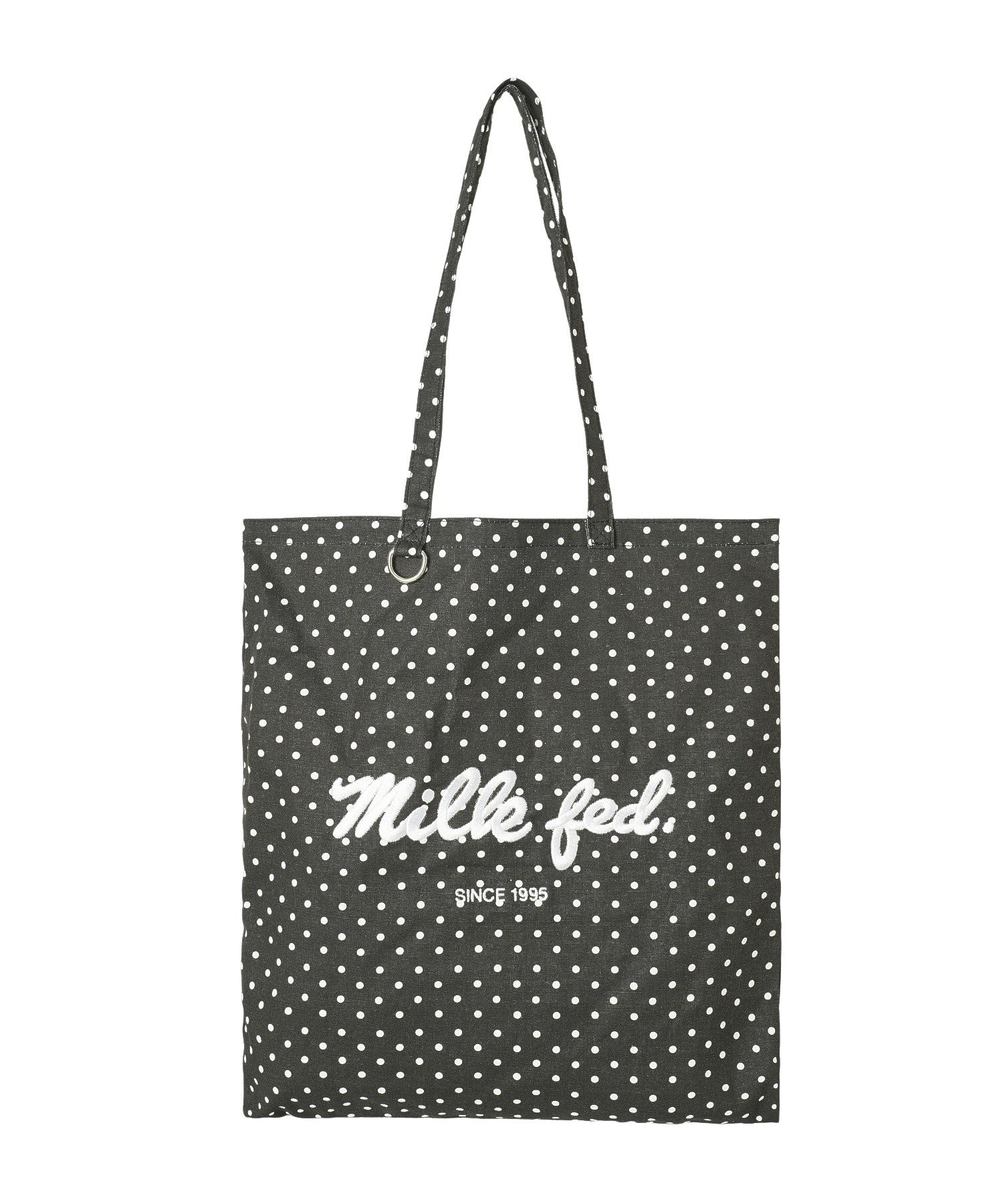 ICING LOGO POLKA DOT FLAT TOTE