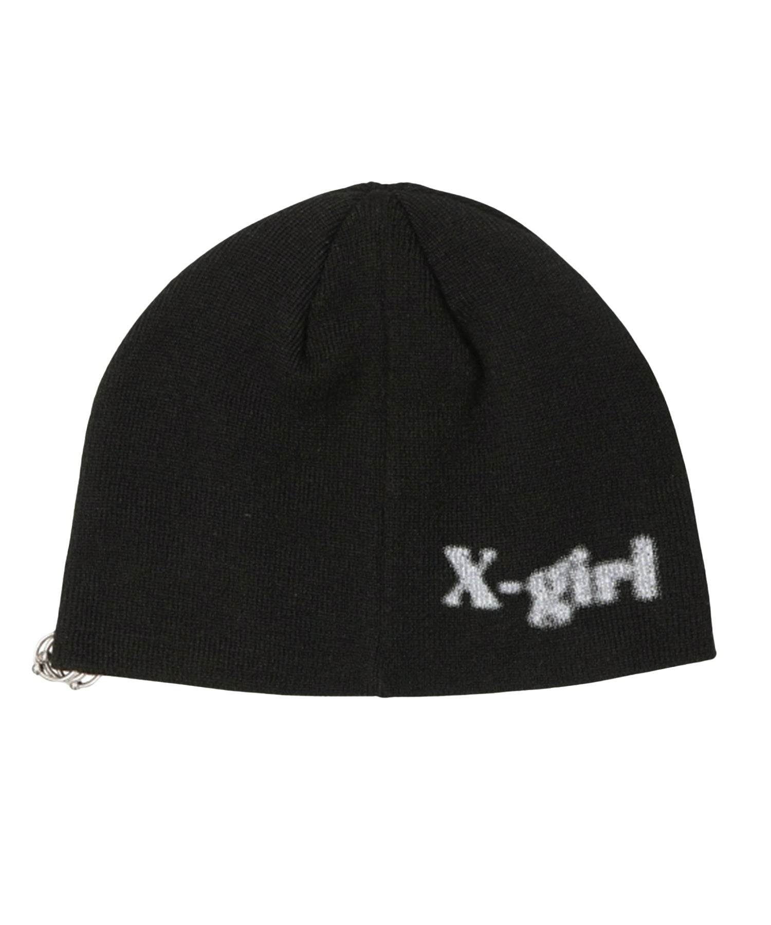CHARM ACCENT PRINTED BEANIE
