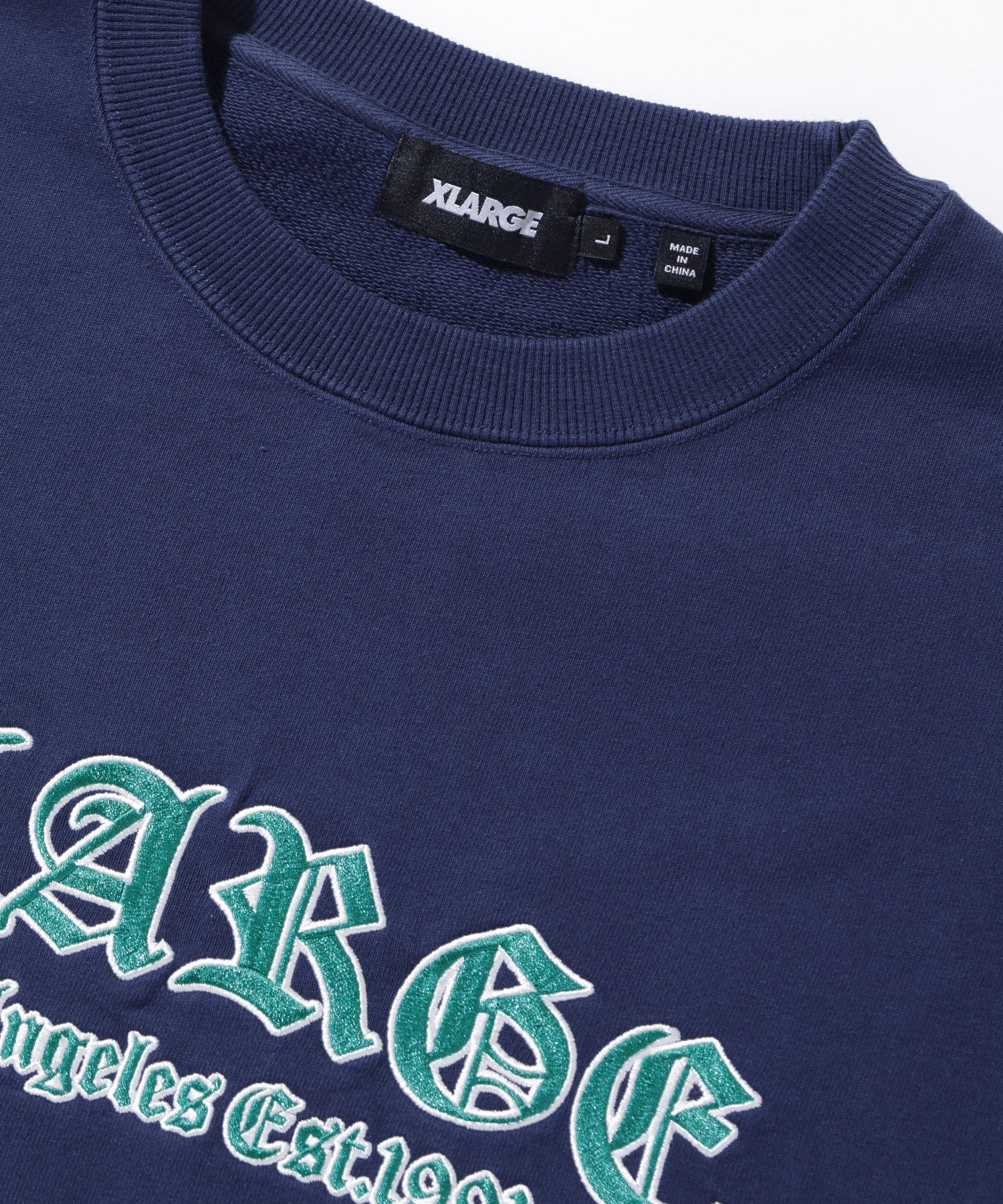 OLD ENGLISH LOGO CREWNECK SWEATSHIRT