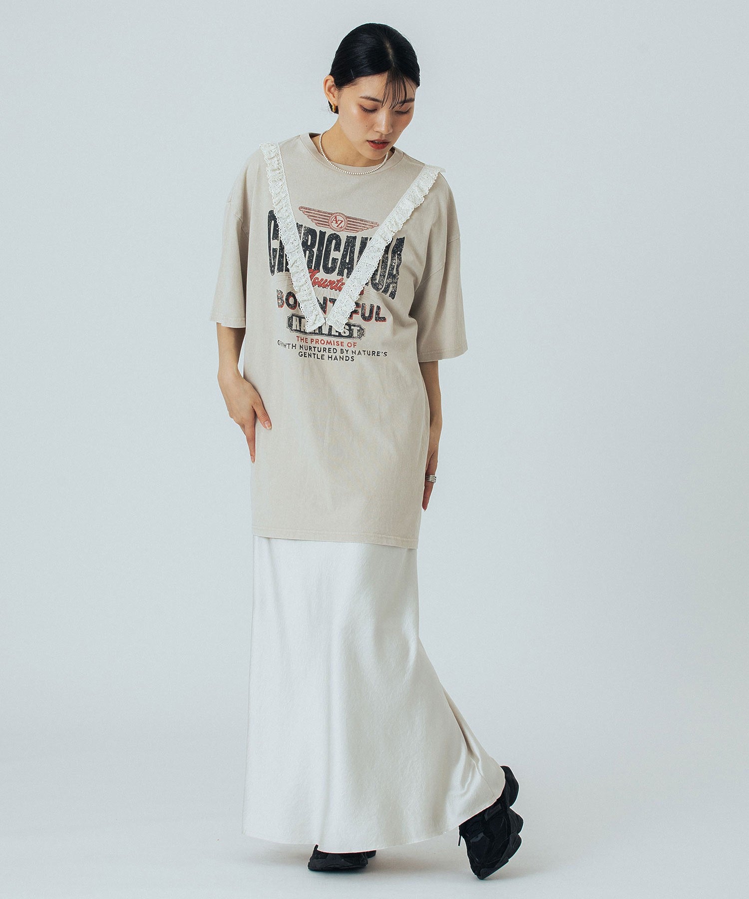 model:167cm 着用サイズ:ONE SIZE