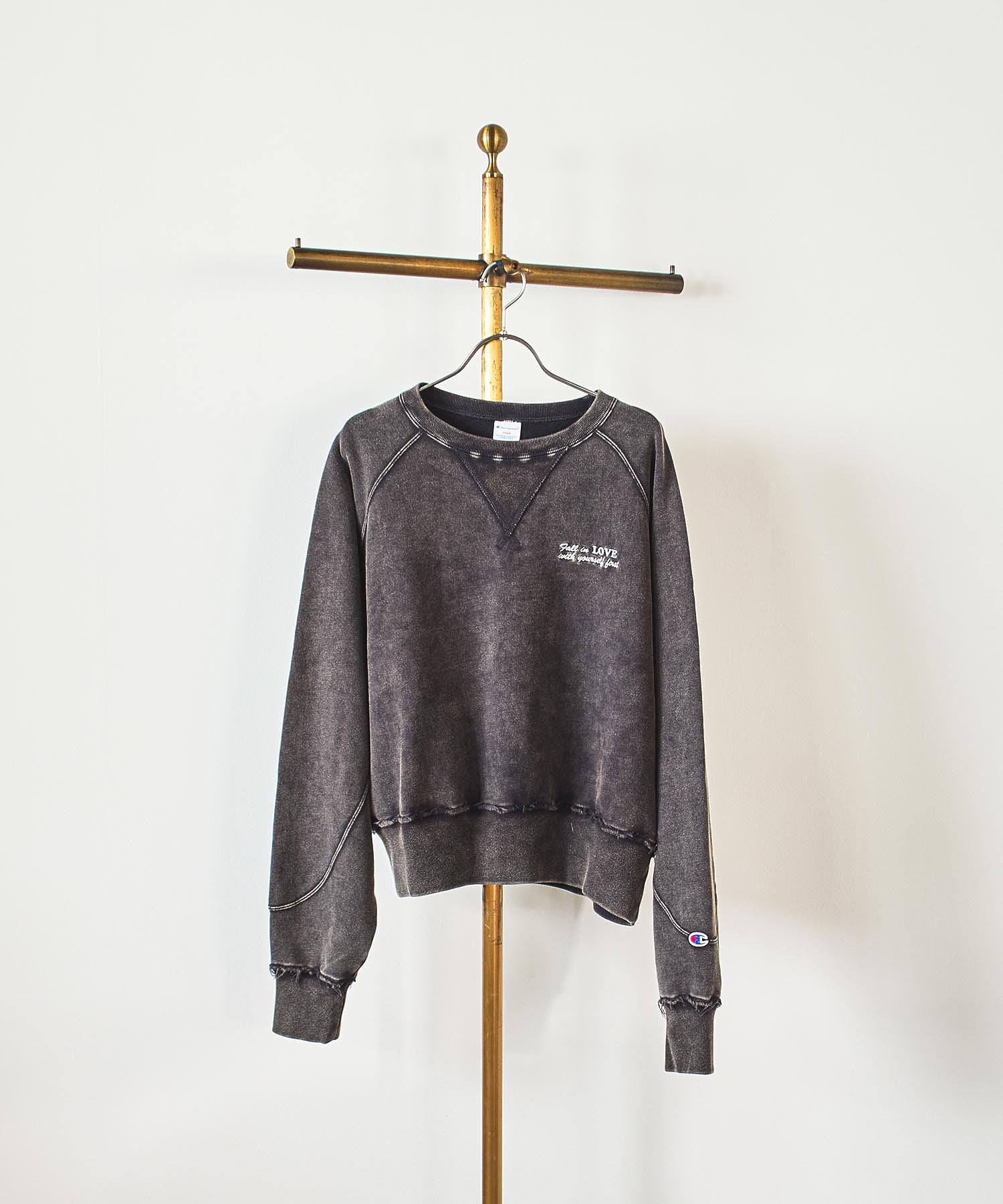 【Champion別注】ROSE BUD×Champion HEAVY WASH SWEAT