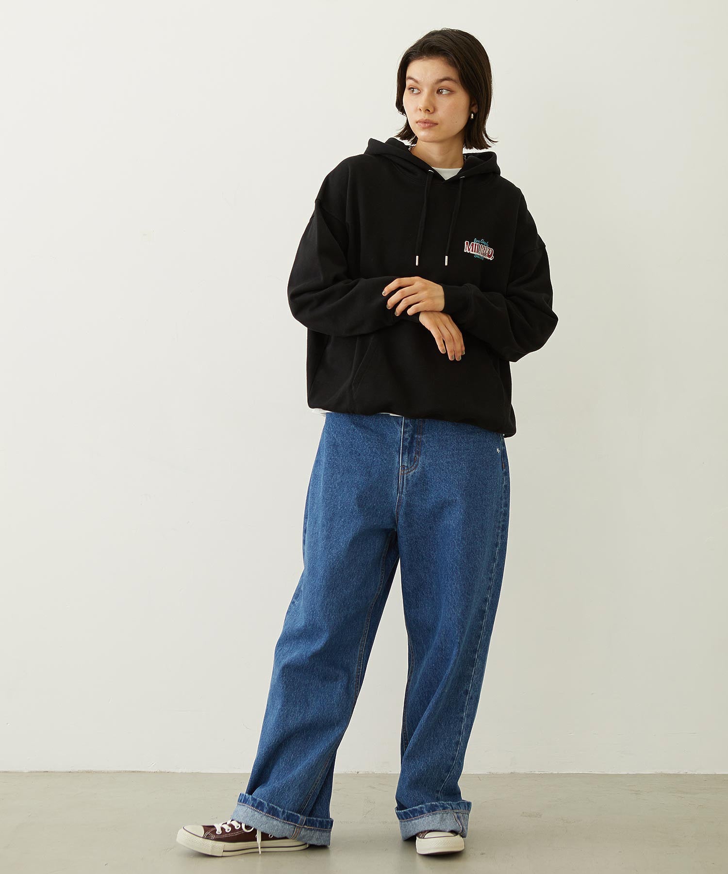 BOYFRIEND LOOSE DENIM PANTS