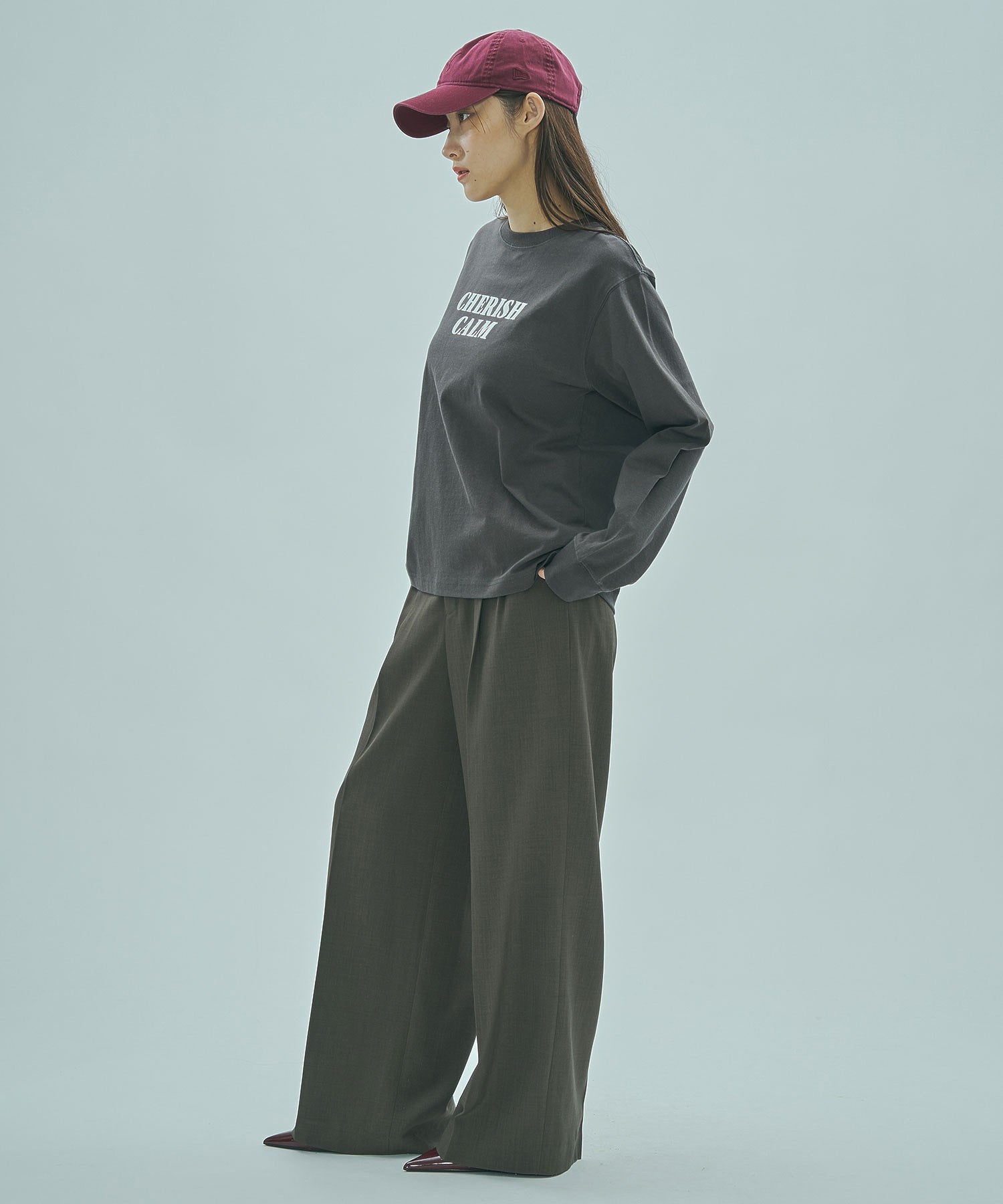 model:163cm 着用サイズ:ONE SIZE