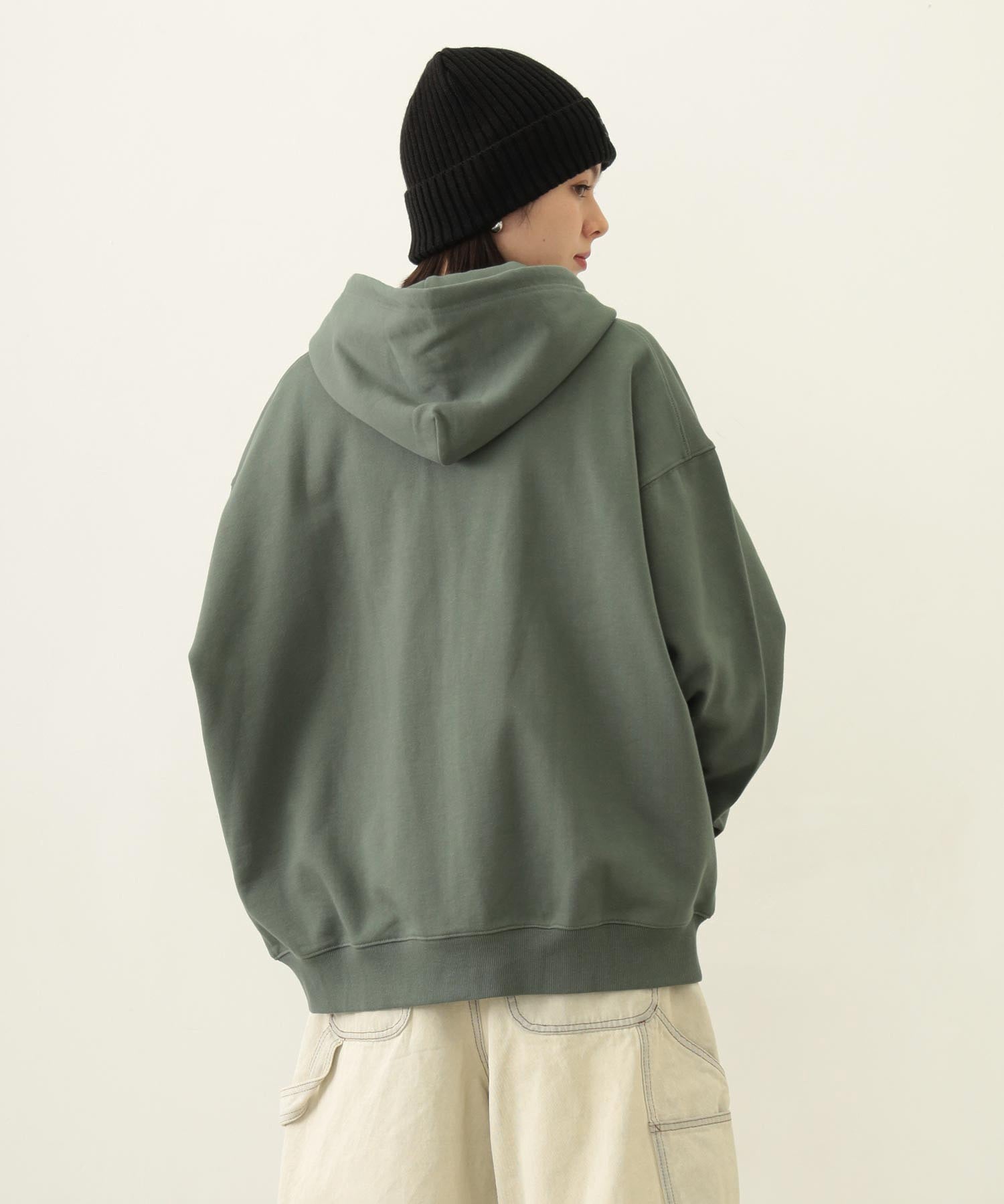 ARCH COOPER LOGO ZIP UP HOODIE