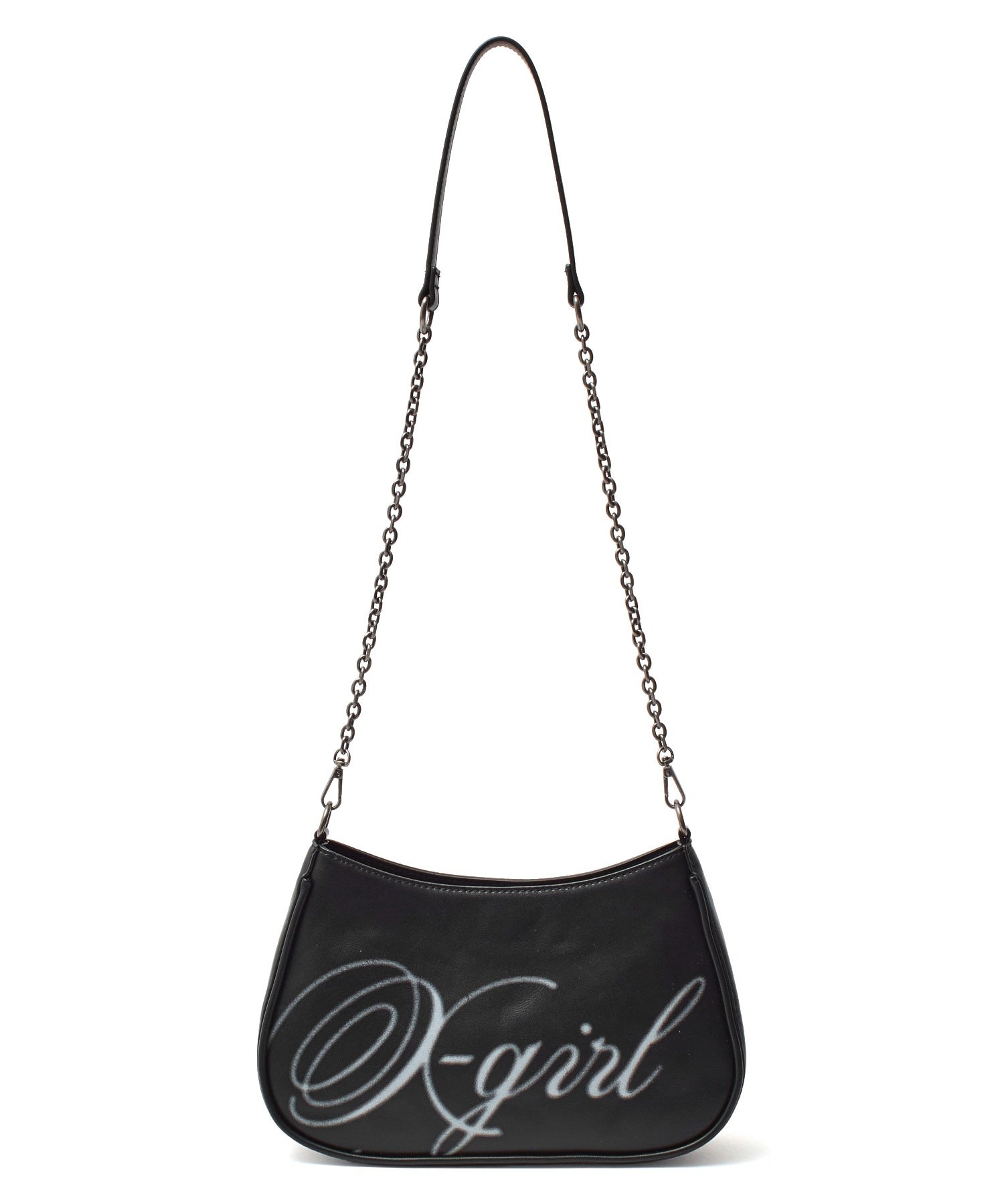 SPRAY SCRIPT LOGO SHOULDER BAG