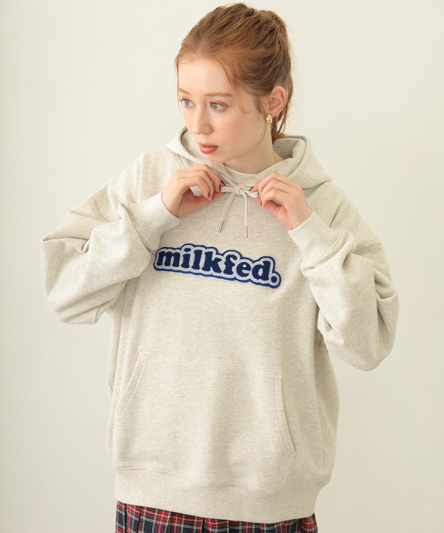 COOPER LOGO WIDE SWEAT HOODIE