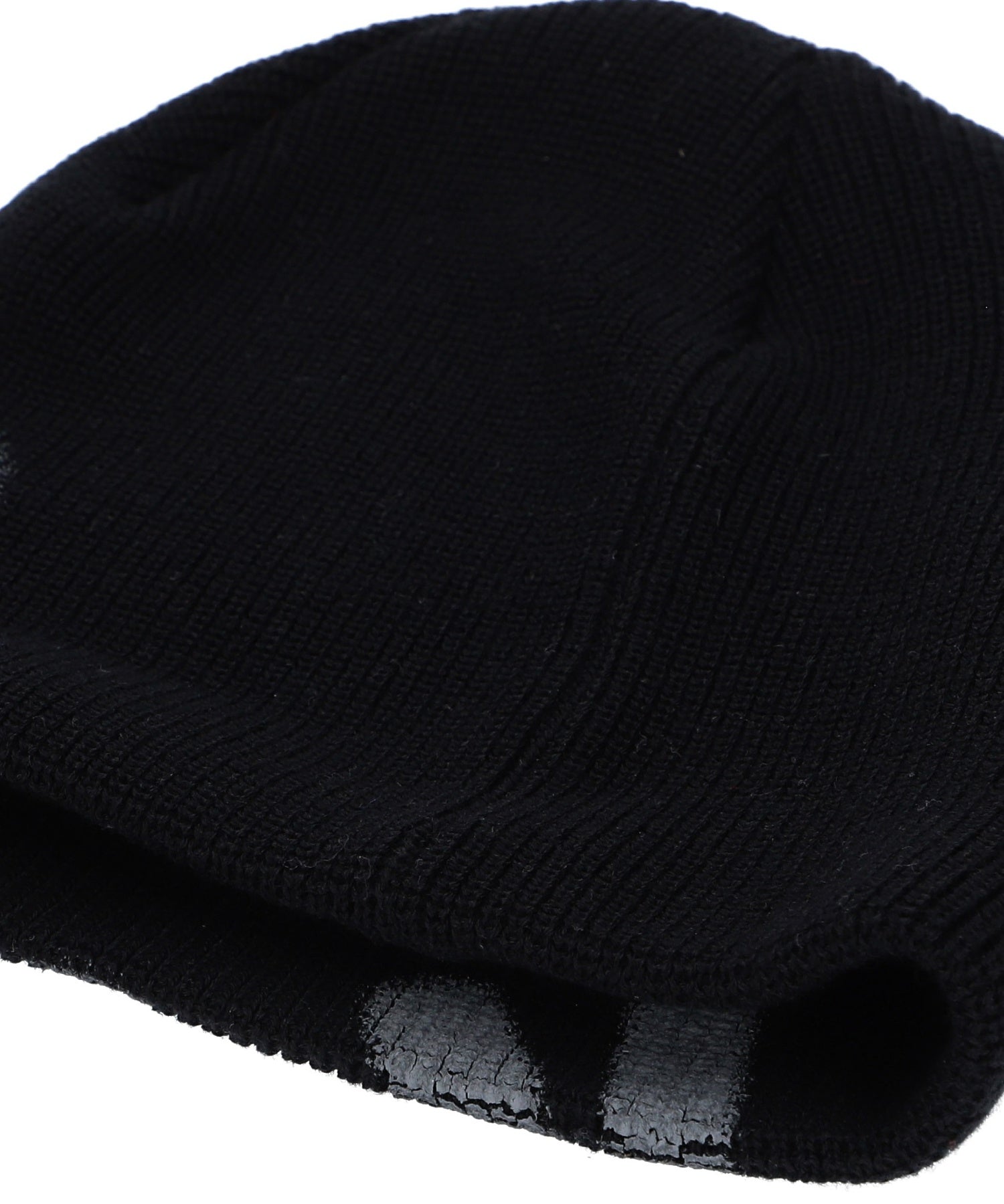 FUZZY LOGO KNIT CAP