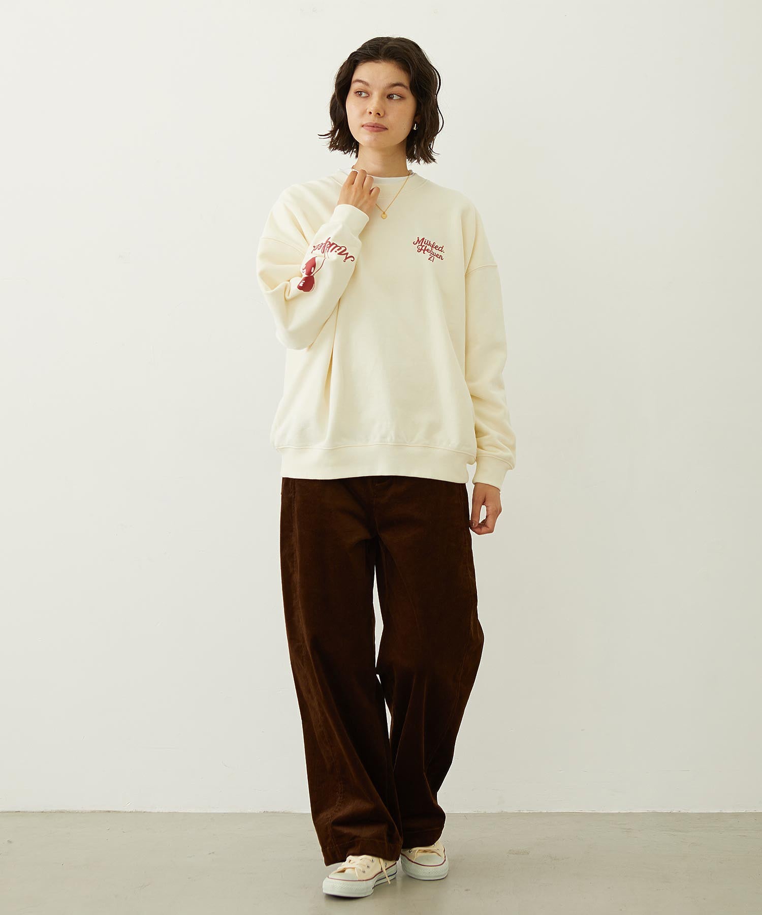 WORK STYLE CORDUROY PANTS