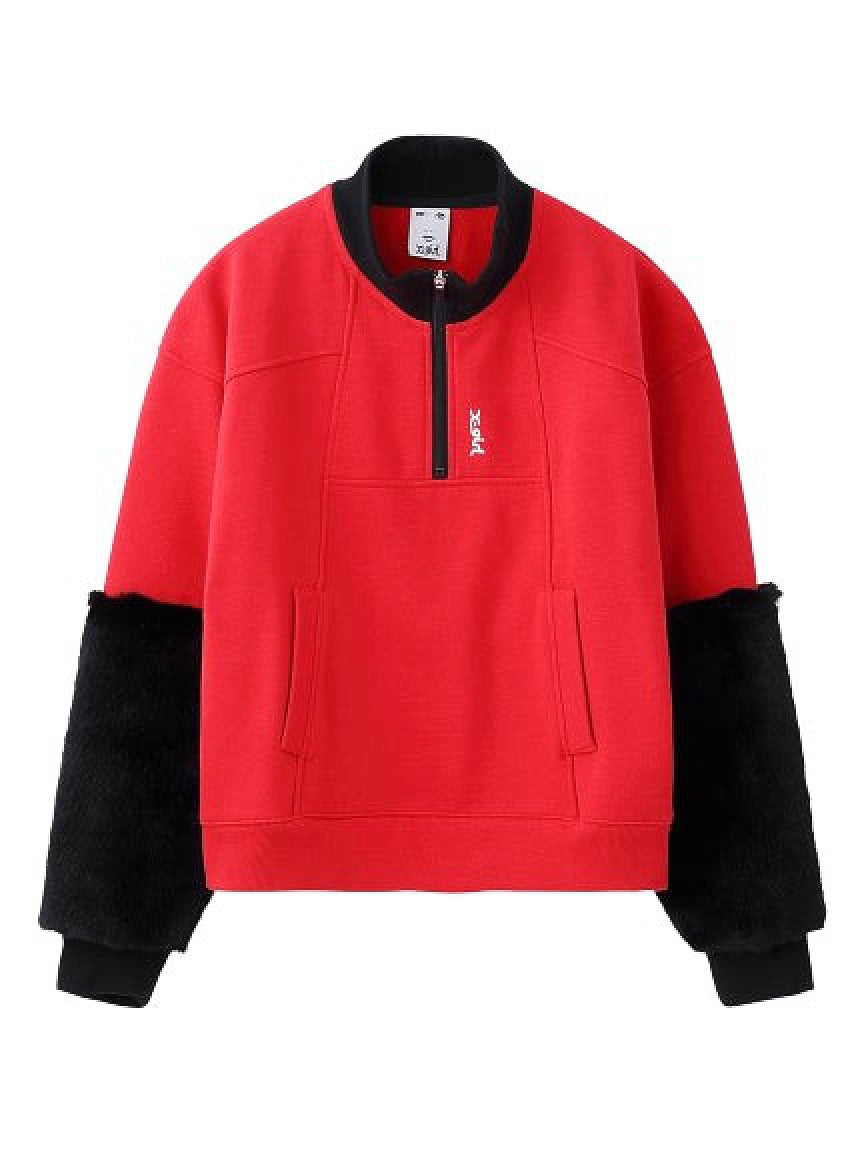 MONSTER SLEEVE ANORAK X-girl