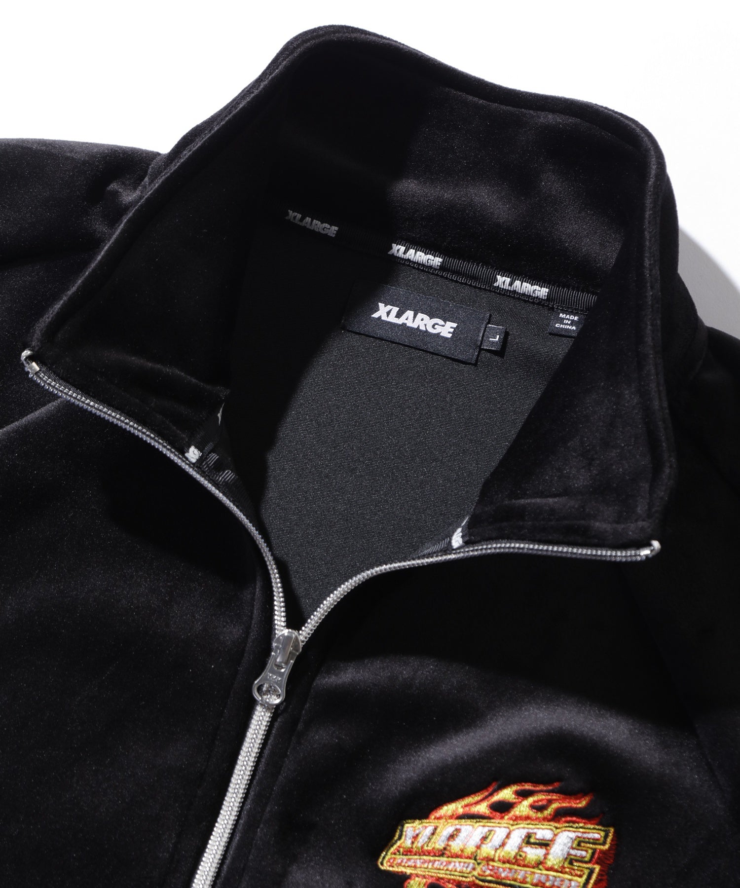 VELOUR TRACK JACKET