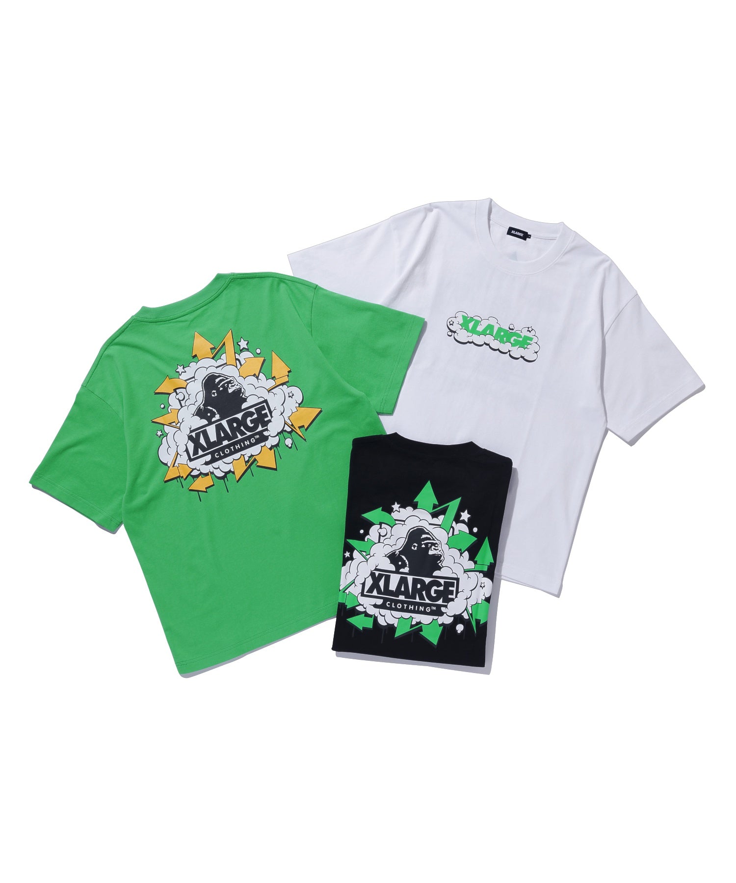 XLARGE×LIXTICK BUBBLE OG S/S TEE