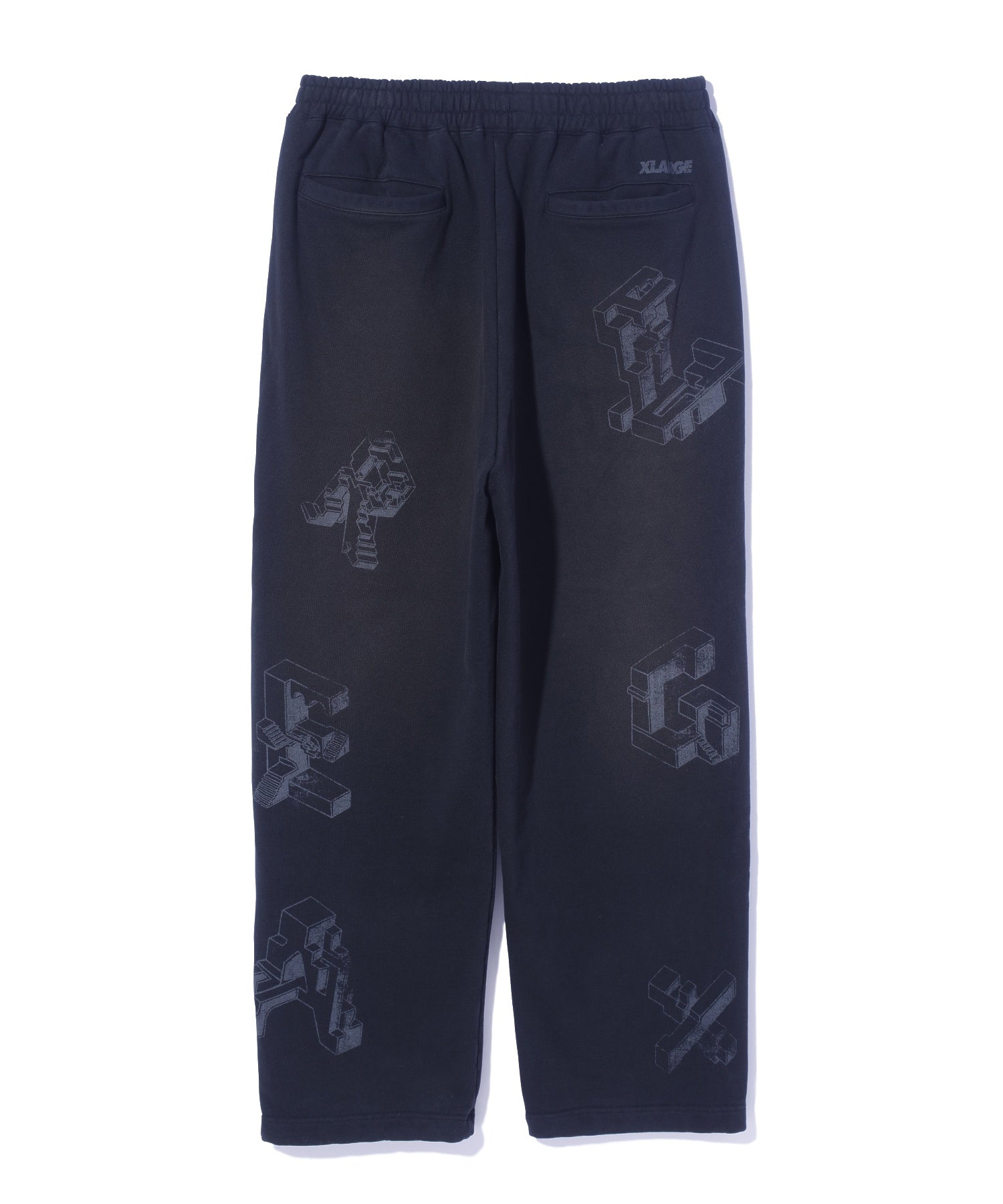 GEOMETRIC SWEAT PANTS