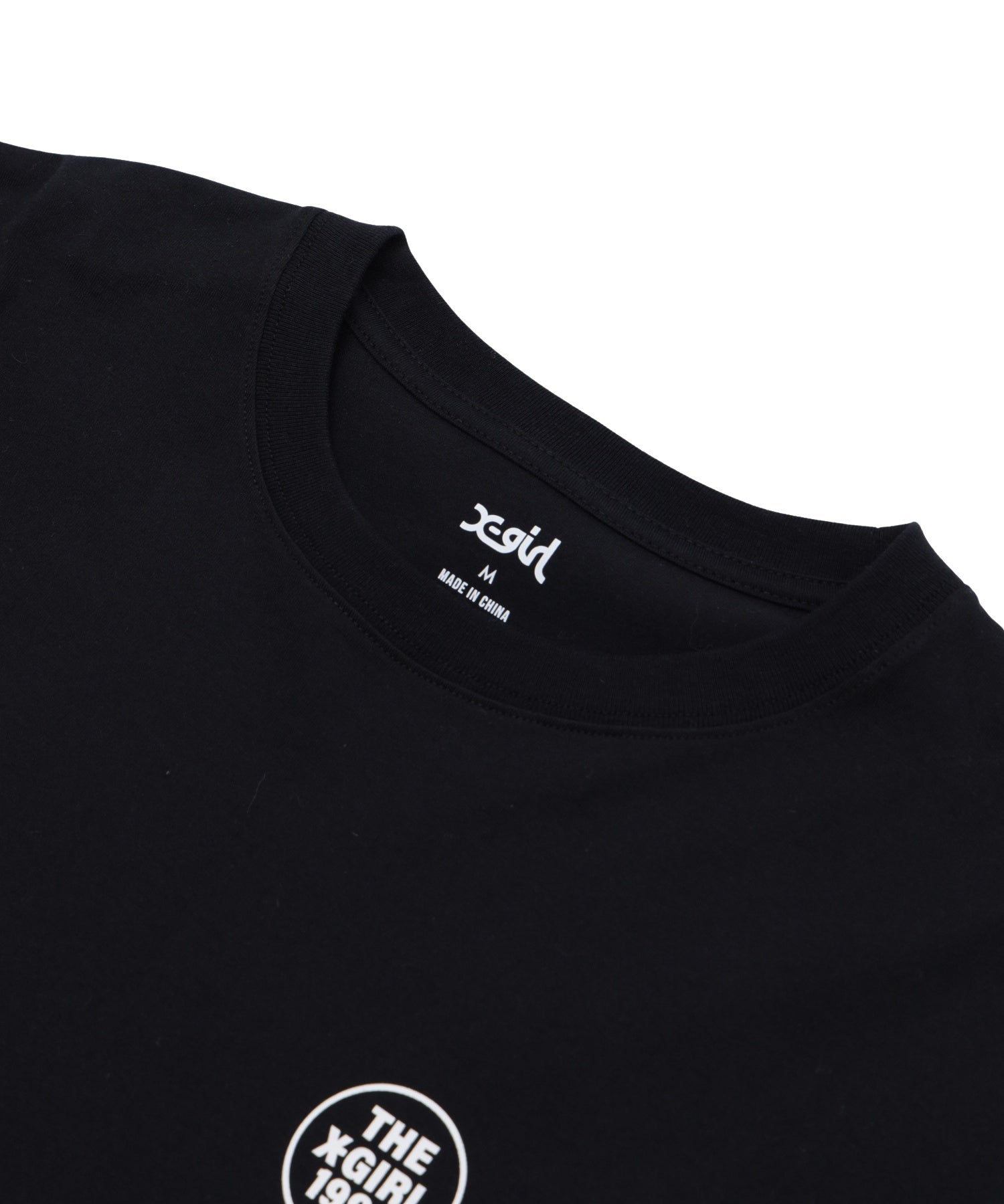 FACE AND CIRCLE LOGO L/S TEE