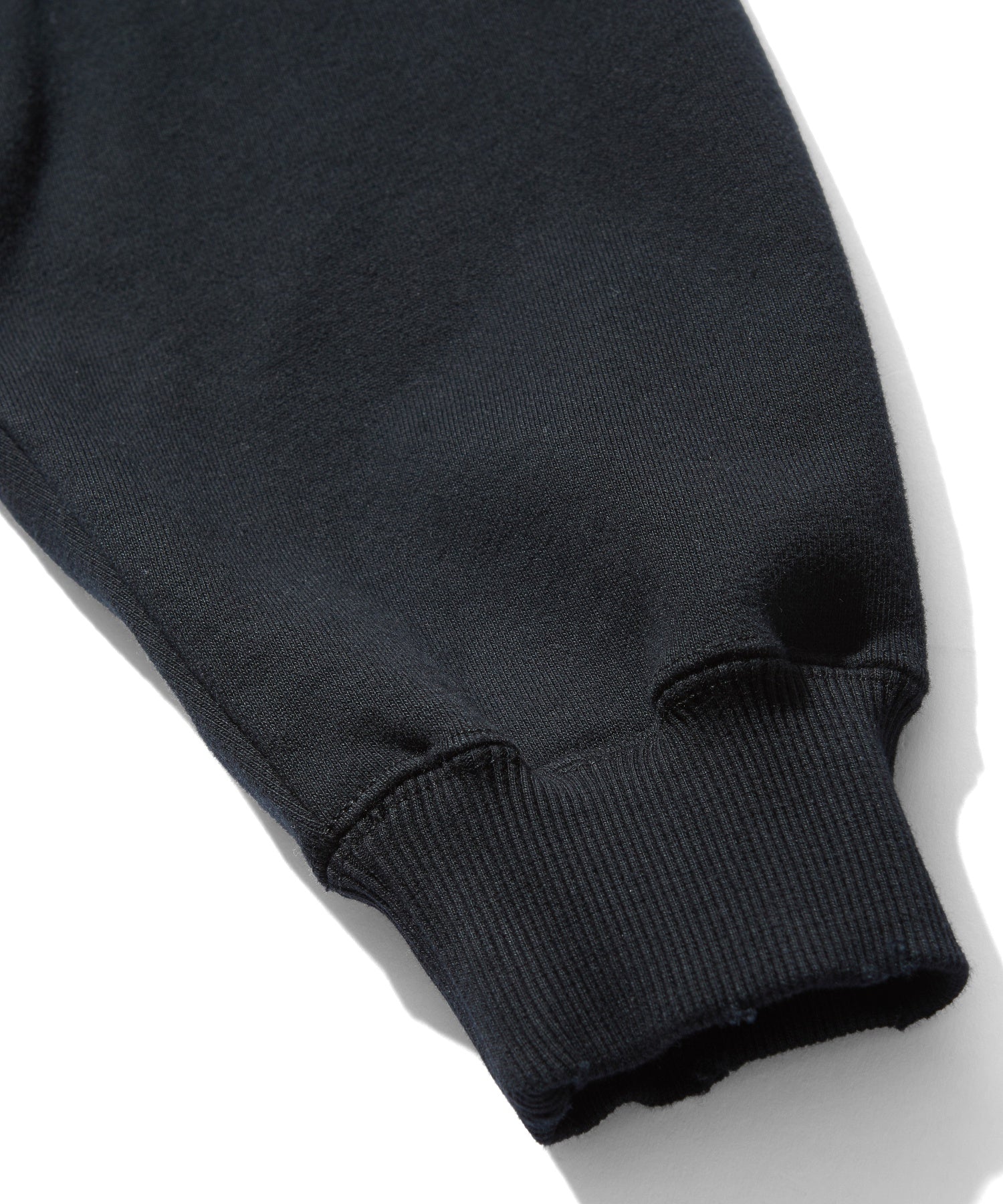 DAMAGED ZIP HOODED SWEATSHIRT