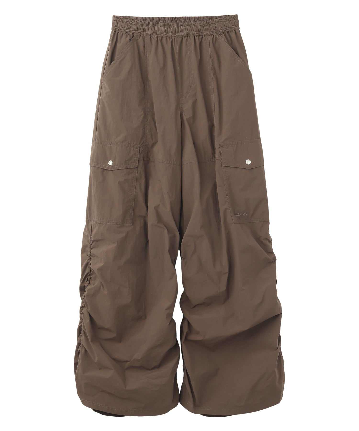 VOLUME HEM LOOSE EASY PANTS