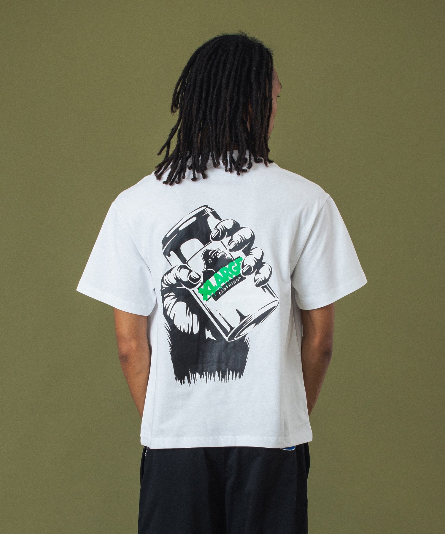 XLARGE×LIXTICK GRAB OG CAN S/S TEE