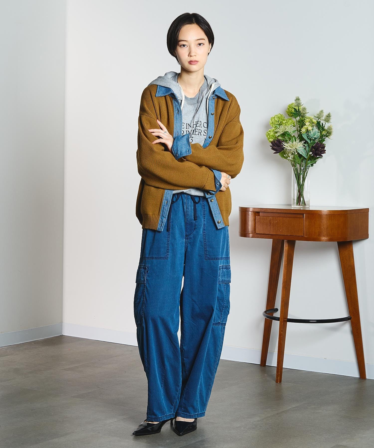 model:166cm 着用サイズ:ONE SIZE