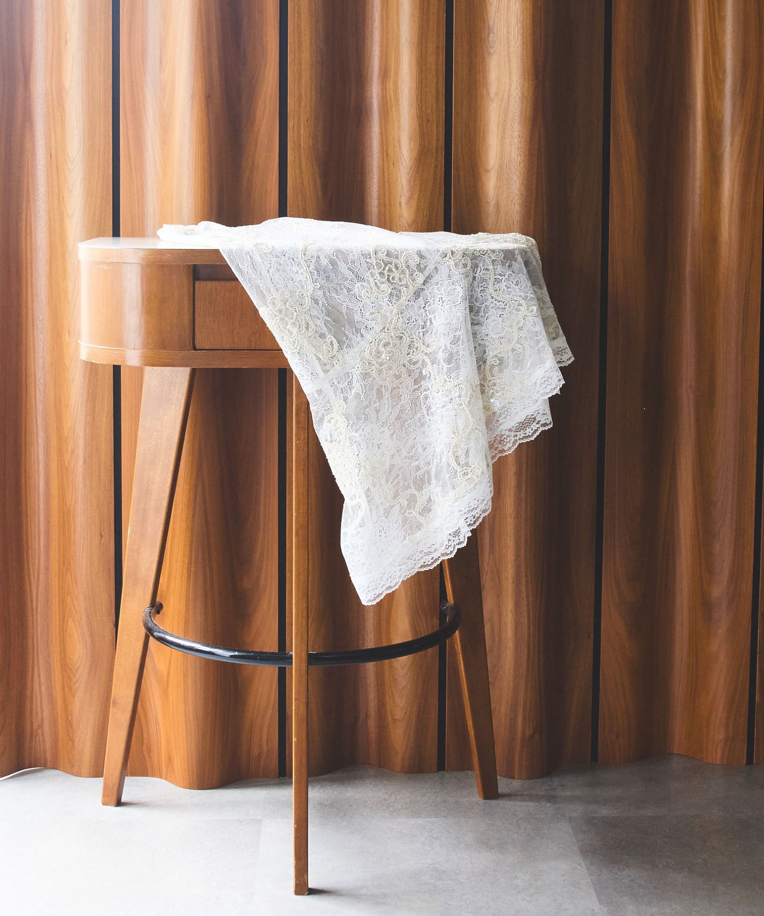 CREOLME/EMBROIDERY SHEER SKIRT