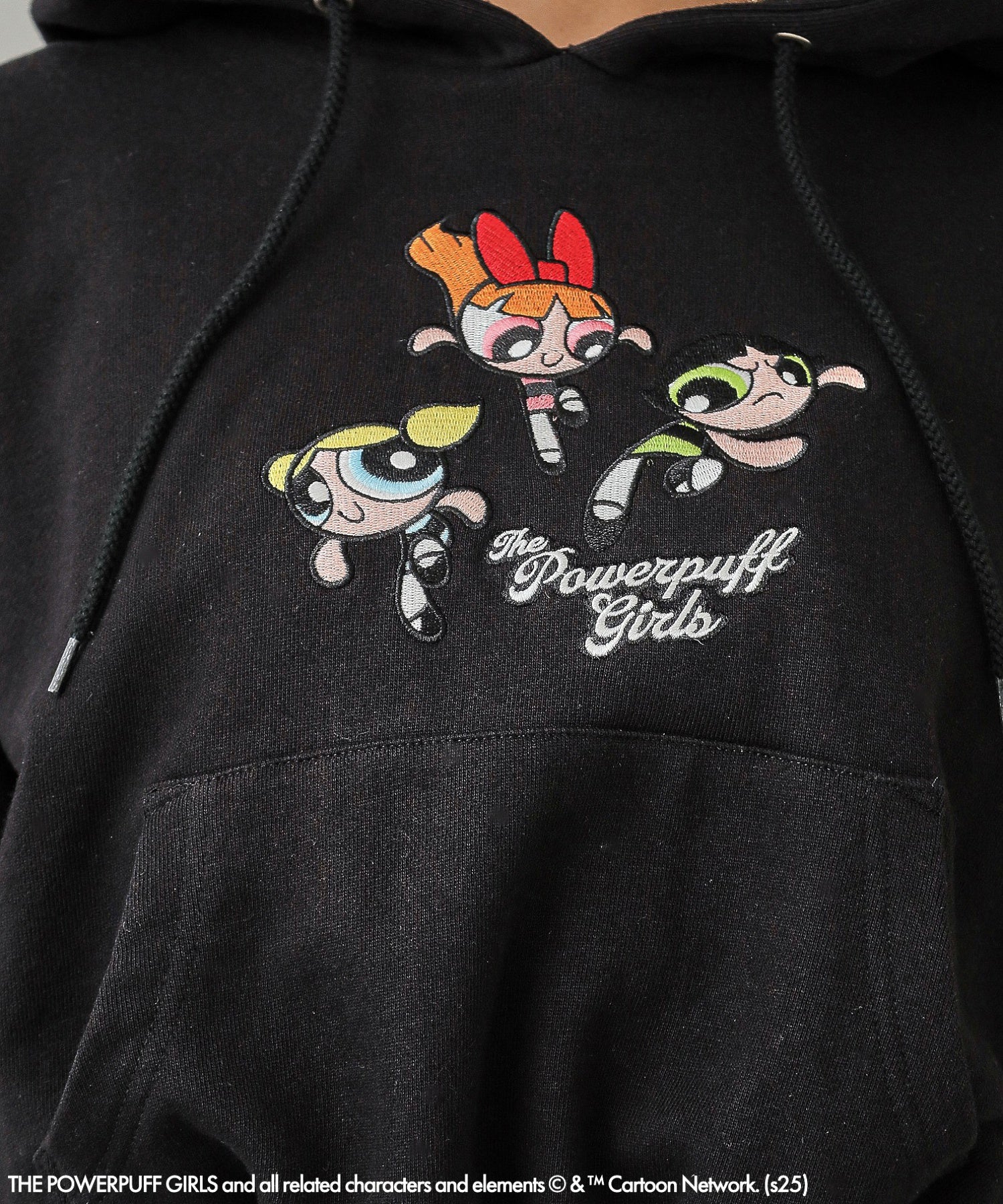 THE POWERPUFF GIRLS × X-girl SWEAT HOODIE