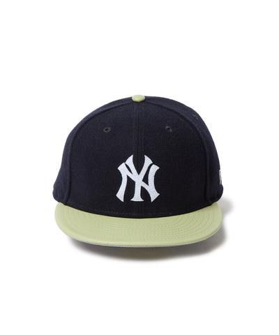 【NEWERA】5950 GORO NEYYAN MELTON NVY LTGRN