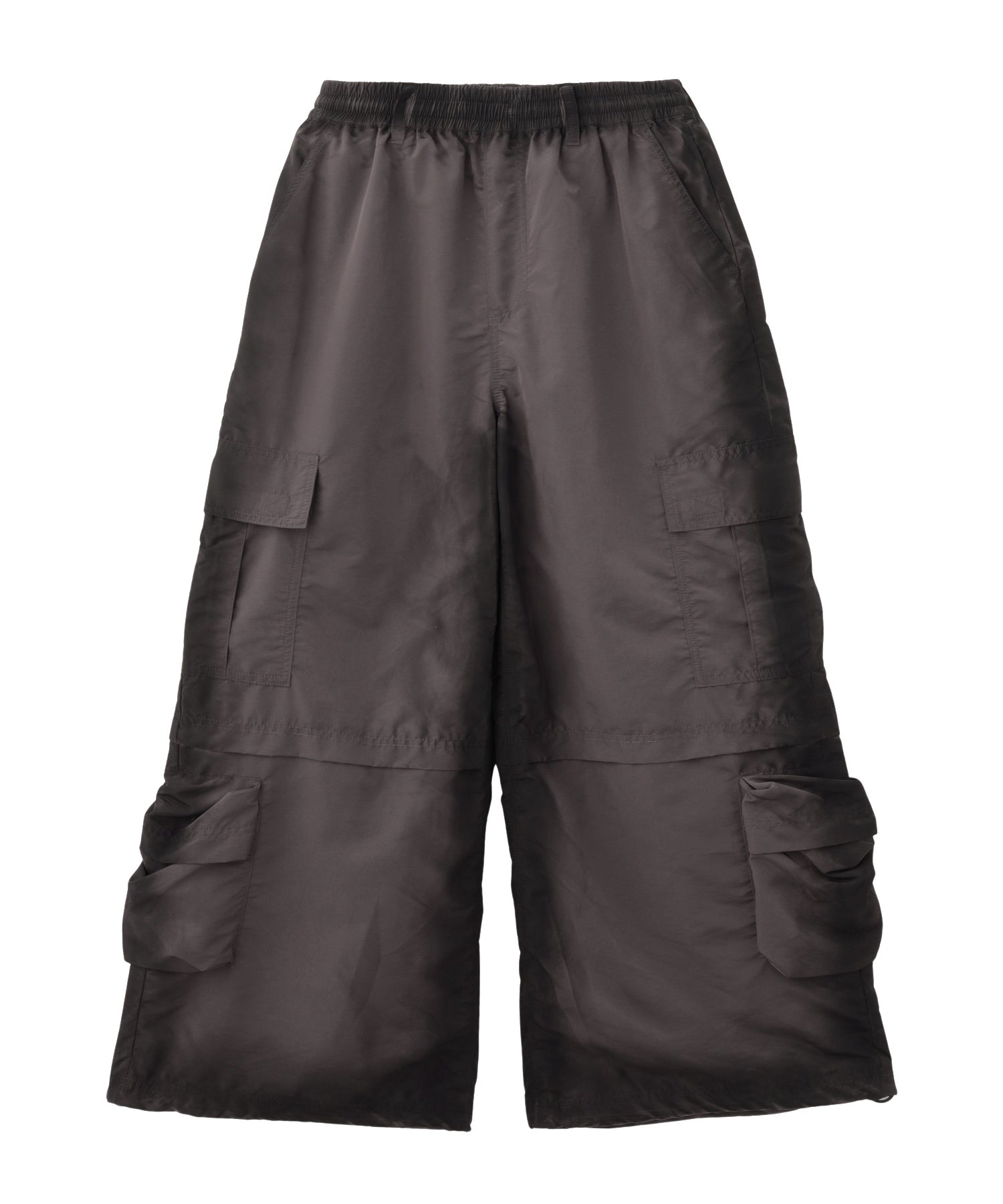 FADED WIDE LEG CARGO PANTS