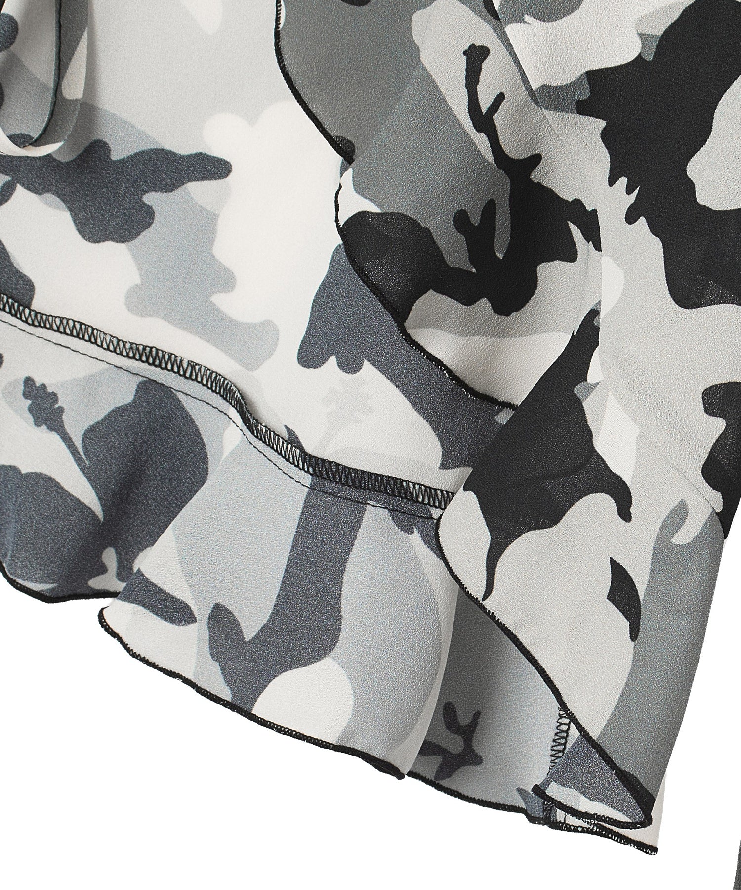 HIBISCUS CAMOUFLAGE BLOUSE