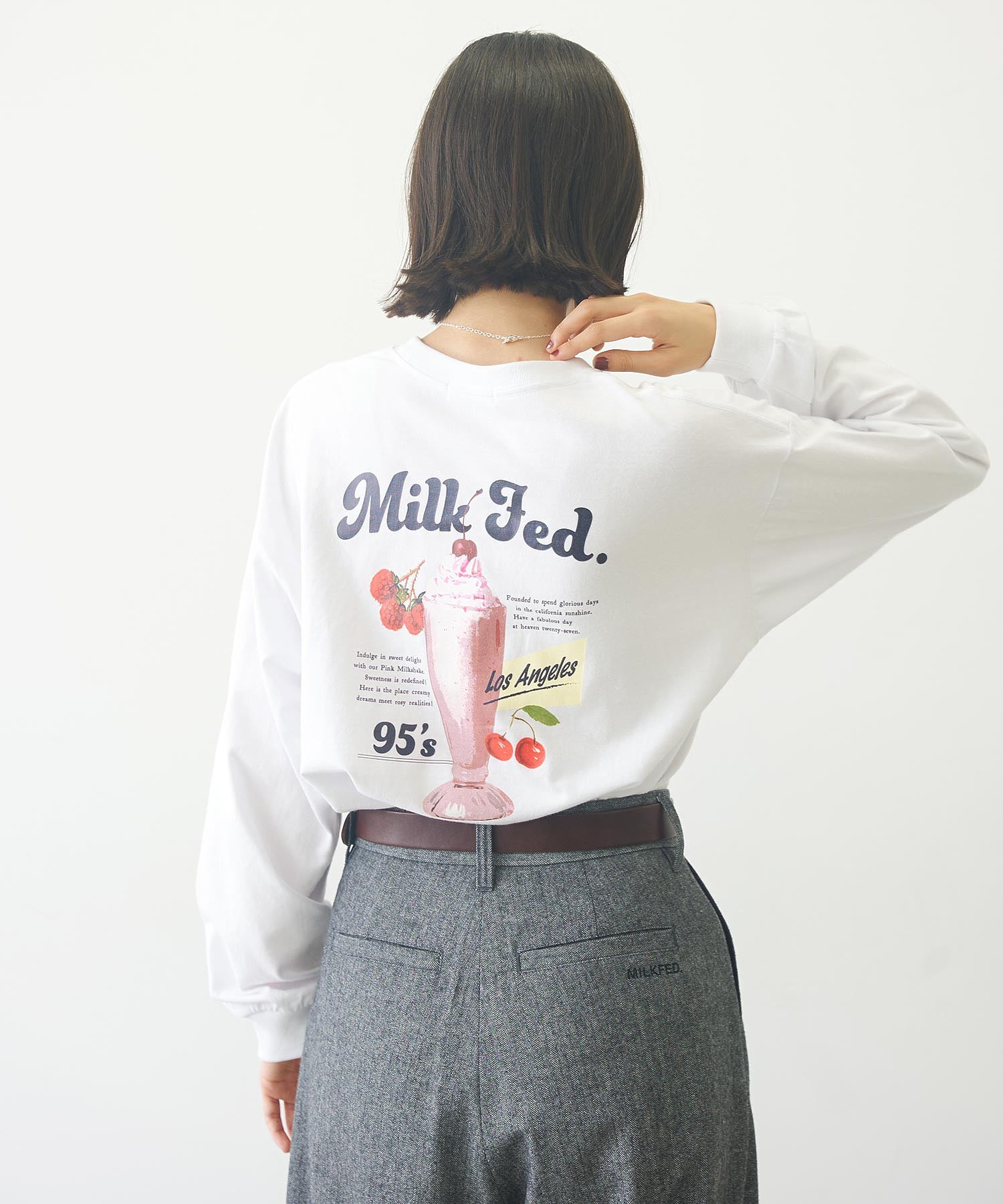 MILKSHAKE WIDE L/S TEE