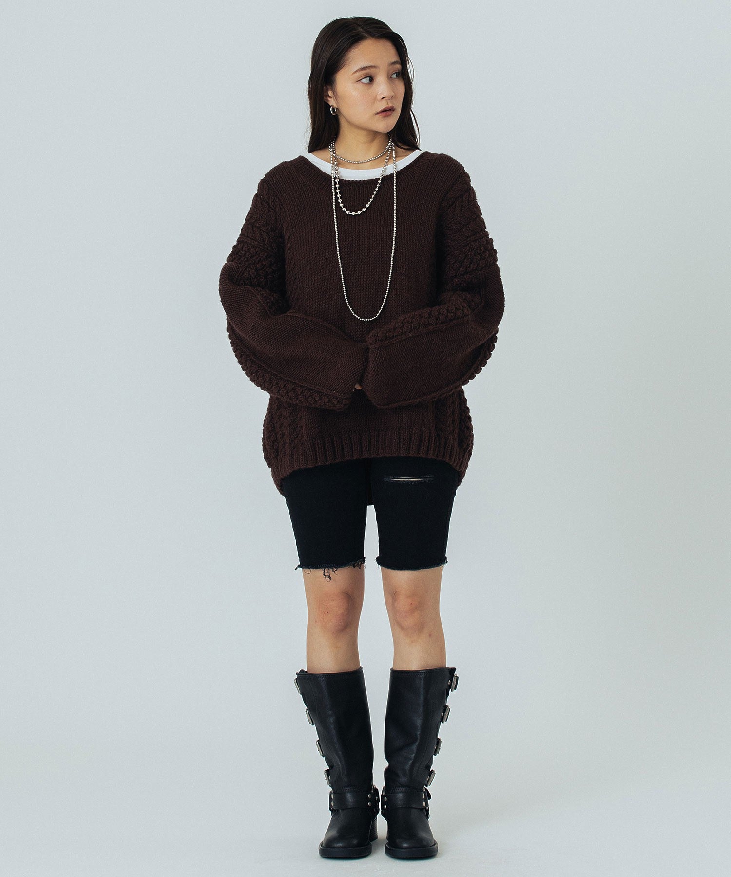 model:160cm 着用サイズ:ONE SIZE