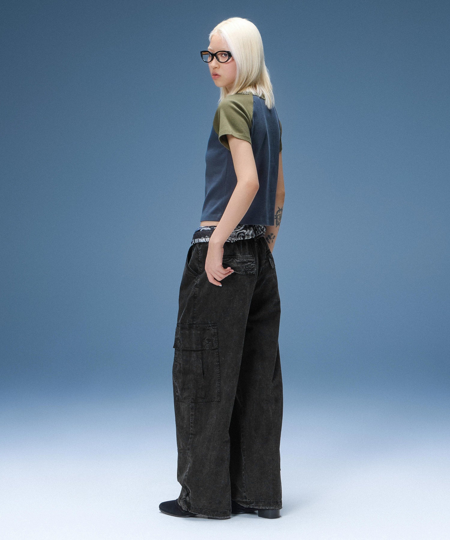 FADED EASY CARGO PANTS